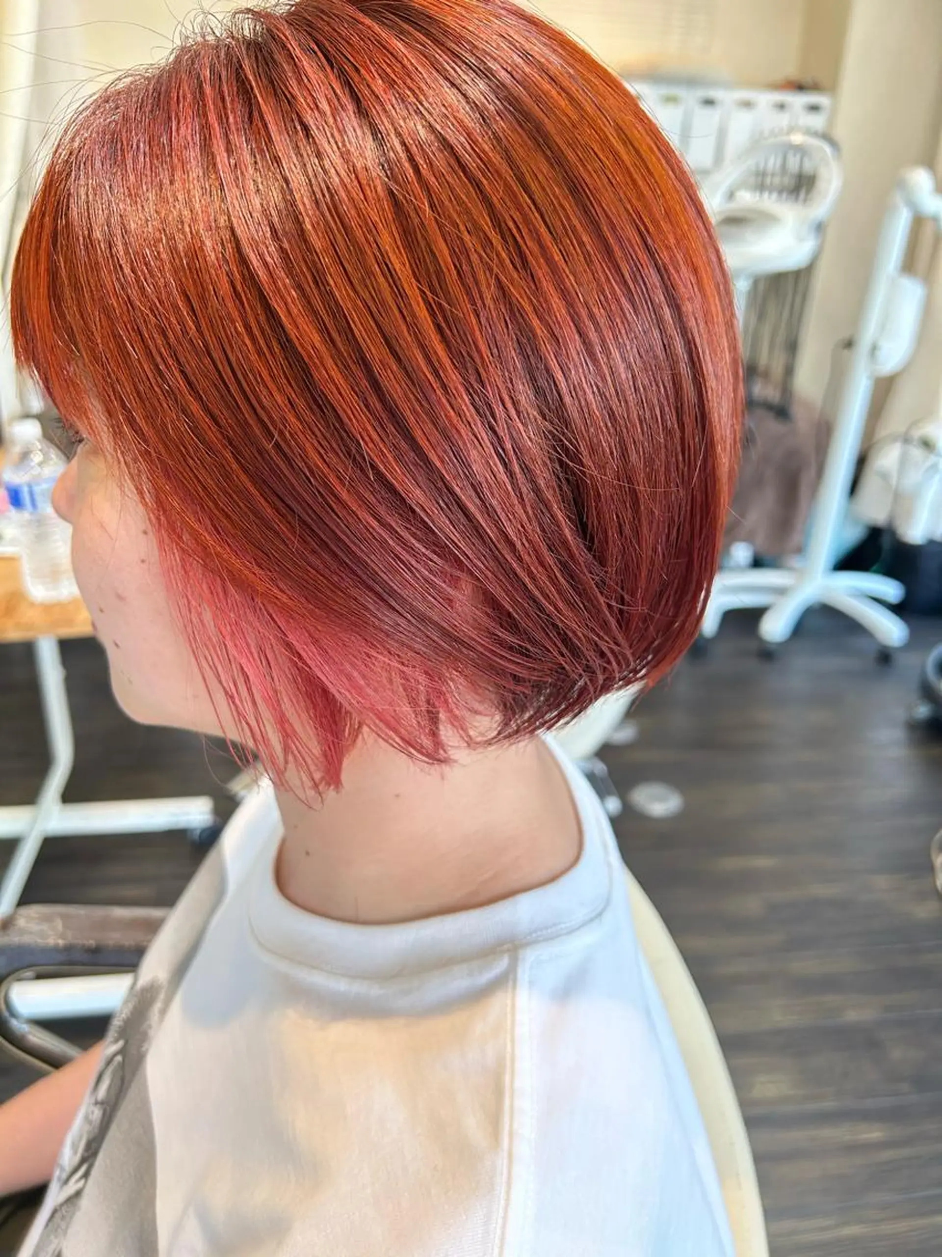 ミディアム カラー ヘアカラー トリートメント ヘアセット DiMPlE  ディンプル所属・🌸スタイリスト 山浦美恵のヘアスタイル