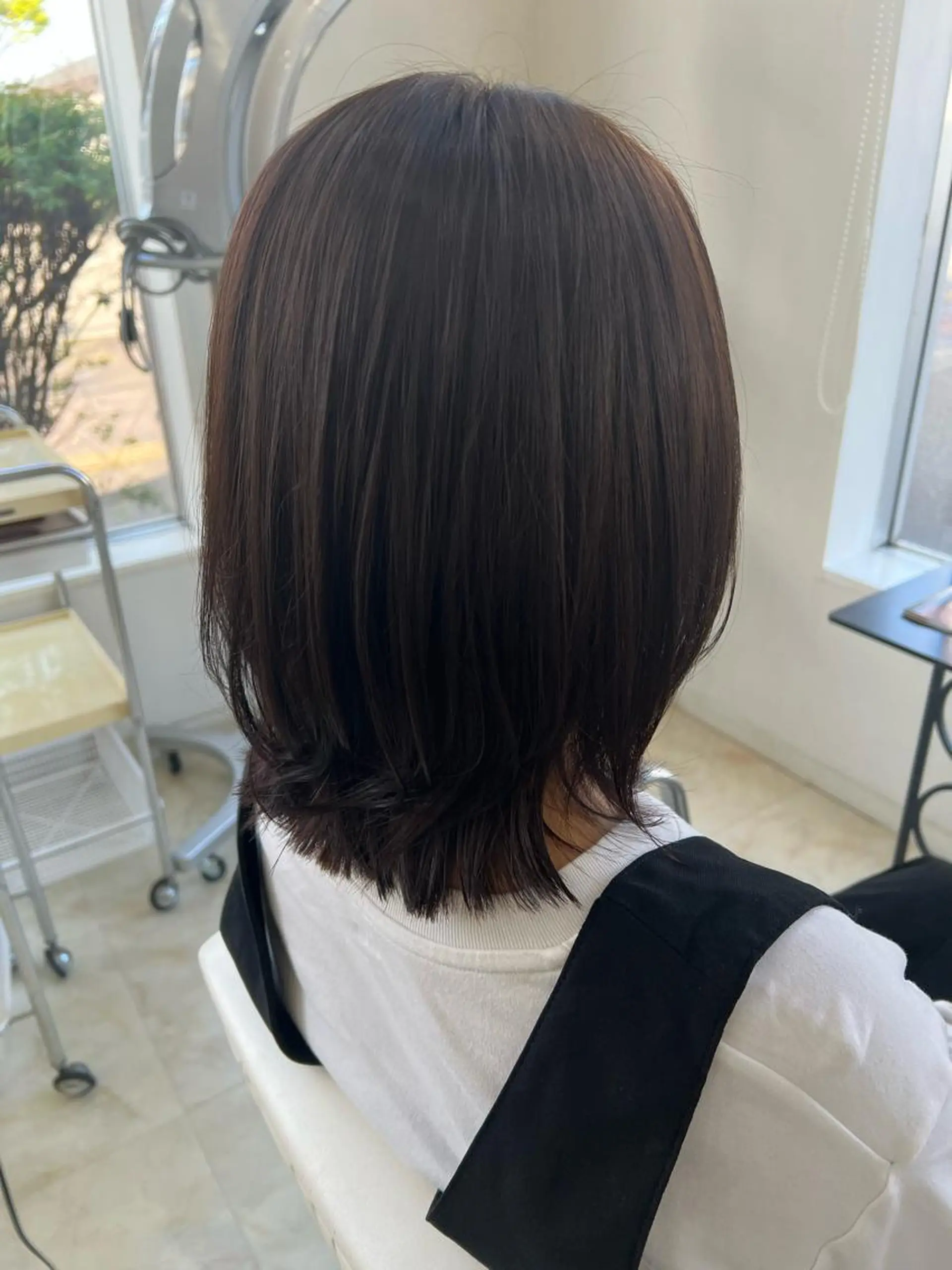 ミディアム カラー Rapt.HAIR 中村 知里のヘアスタイル