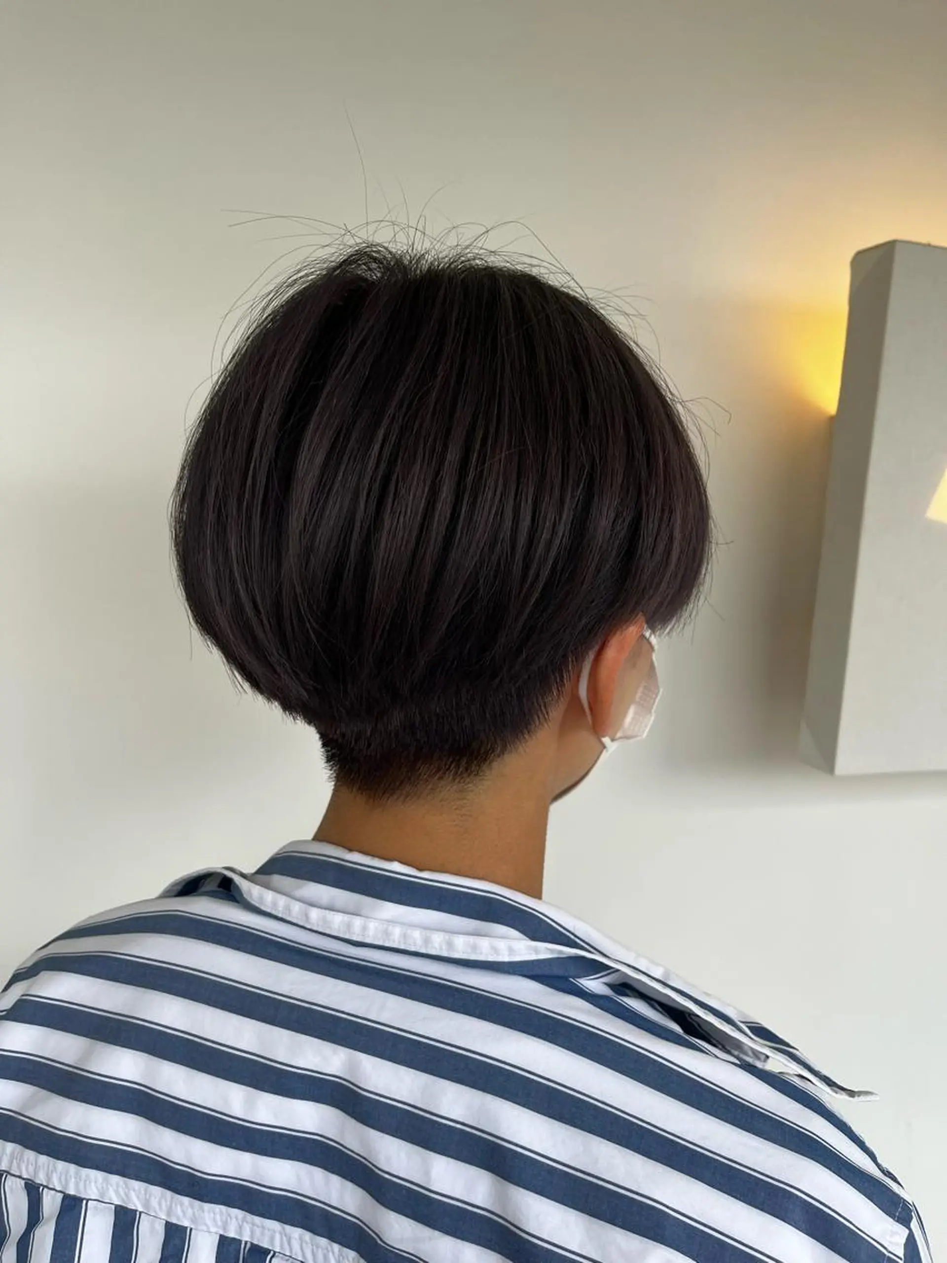 ショート おせ ちさとのヘアスタイル