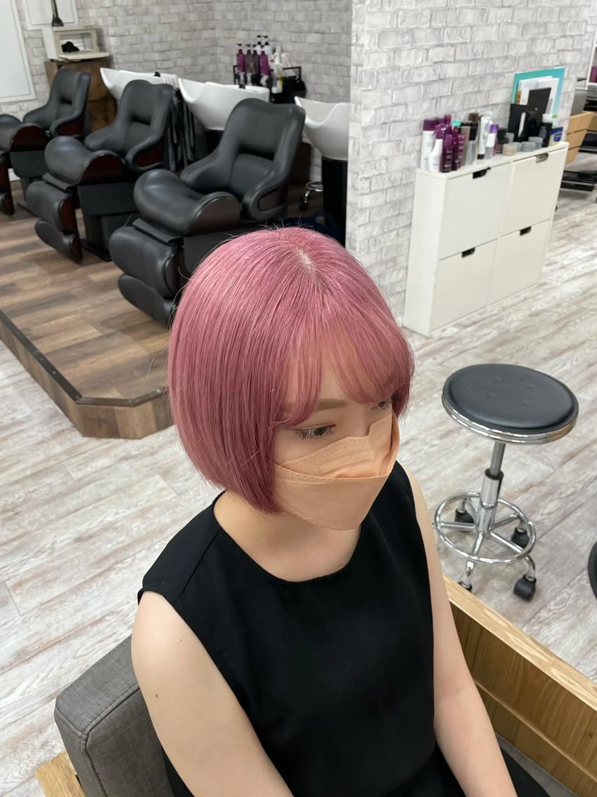 ミディアム カラー ヘアカラー 【バレイヤージュ】 🔥メンズRYUTAのヘアスタイル