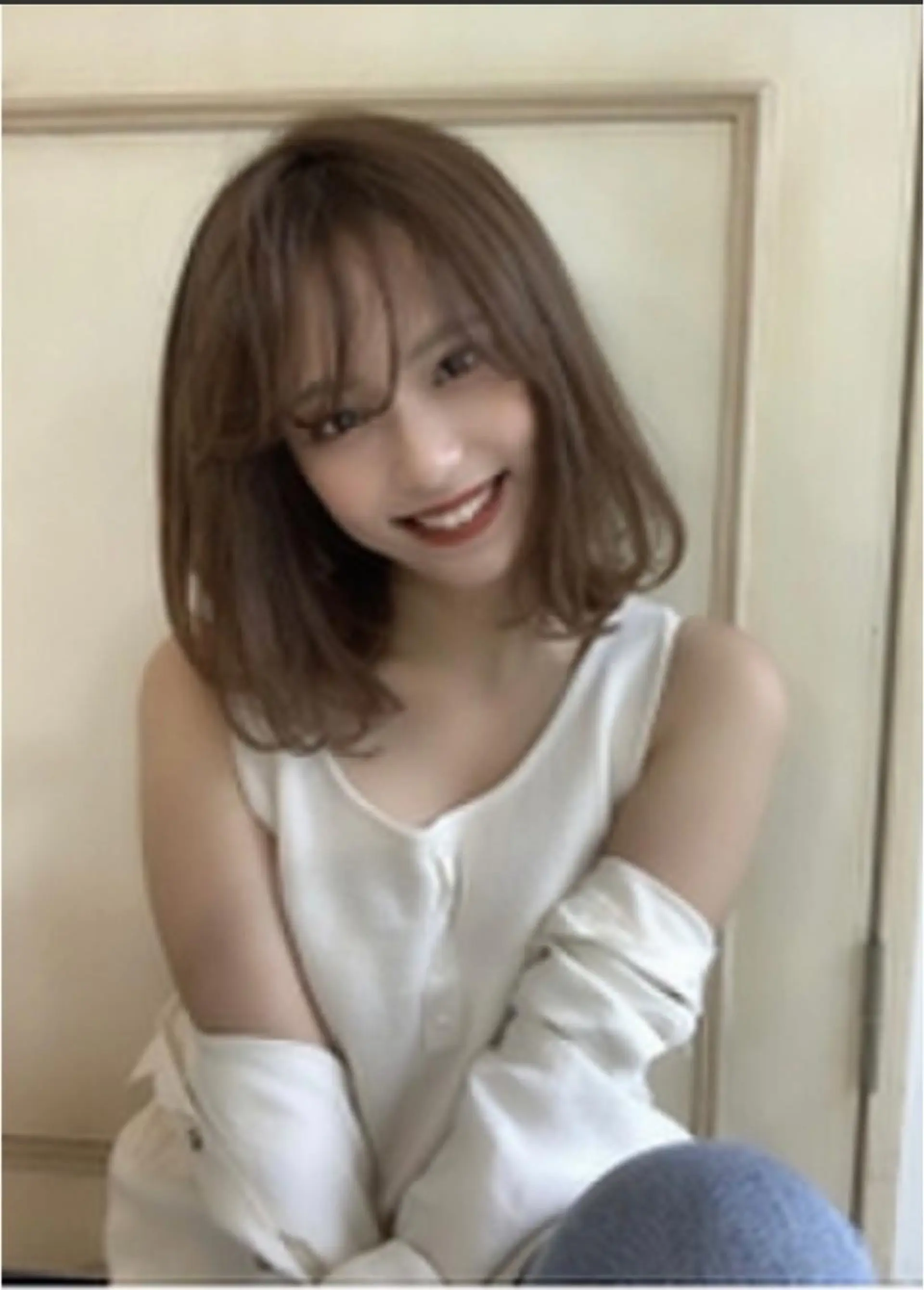 ミディアム カラー ヘアアレンジ 河島 裕樹のヘアスタイル