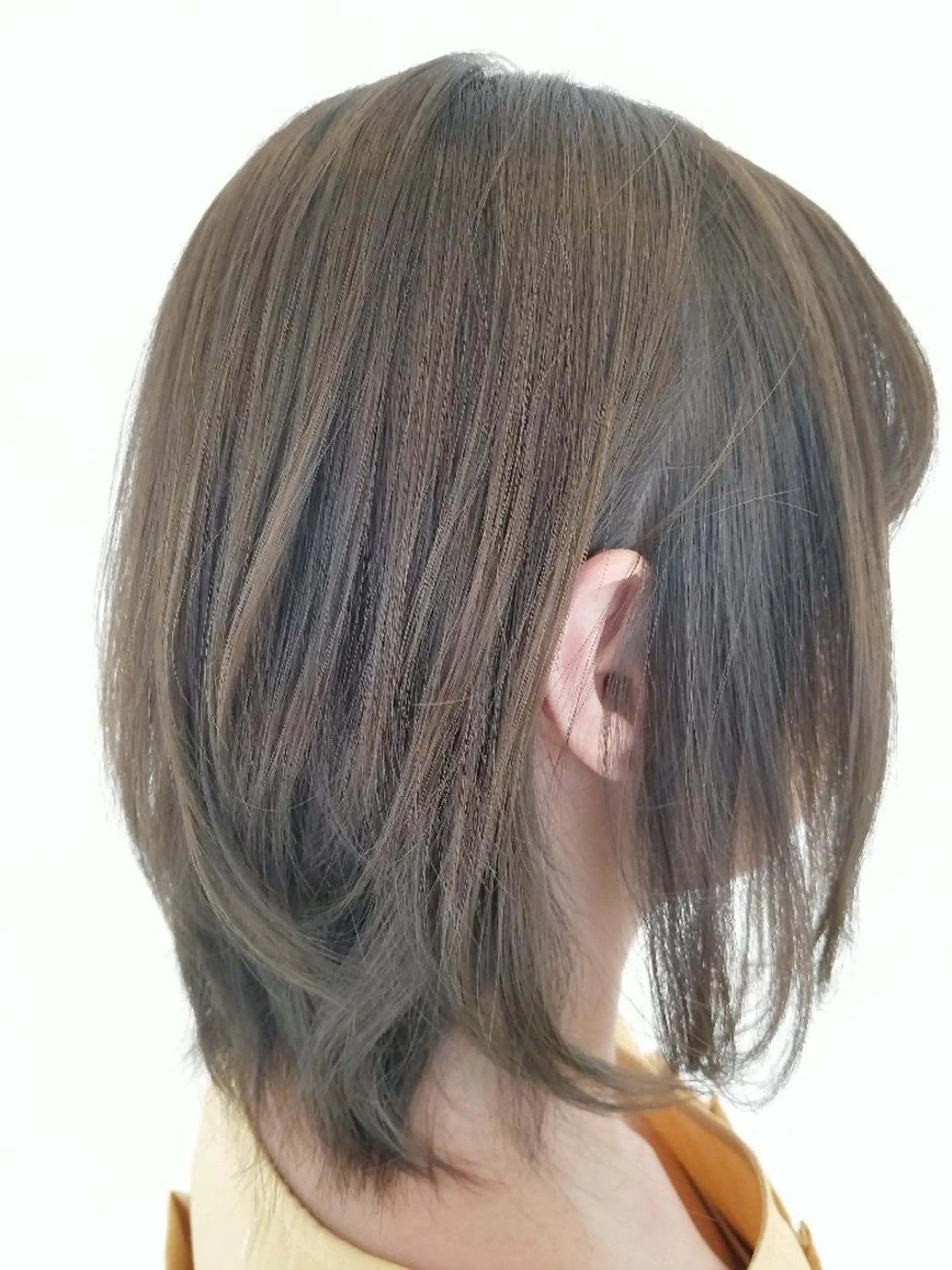 ミディアム カラー グレージュ 髪質改善/ハイライト 小林秀樹のヘアスタイル