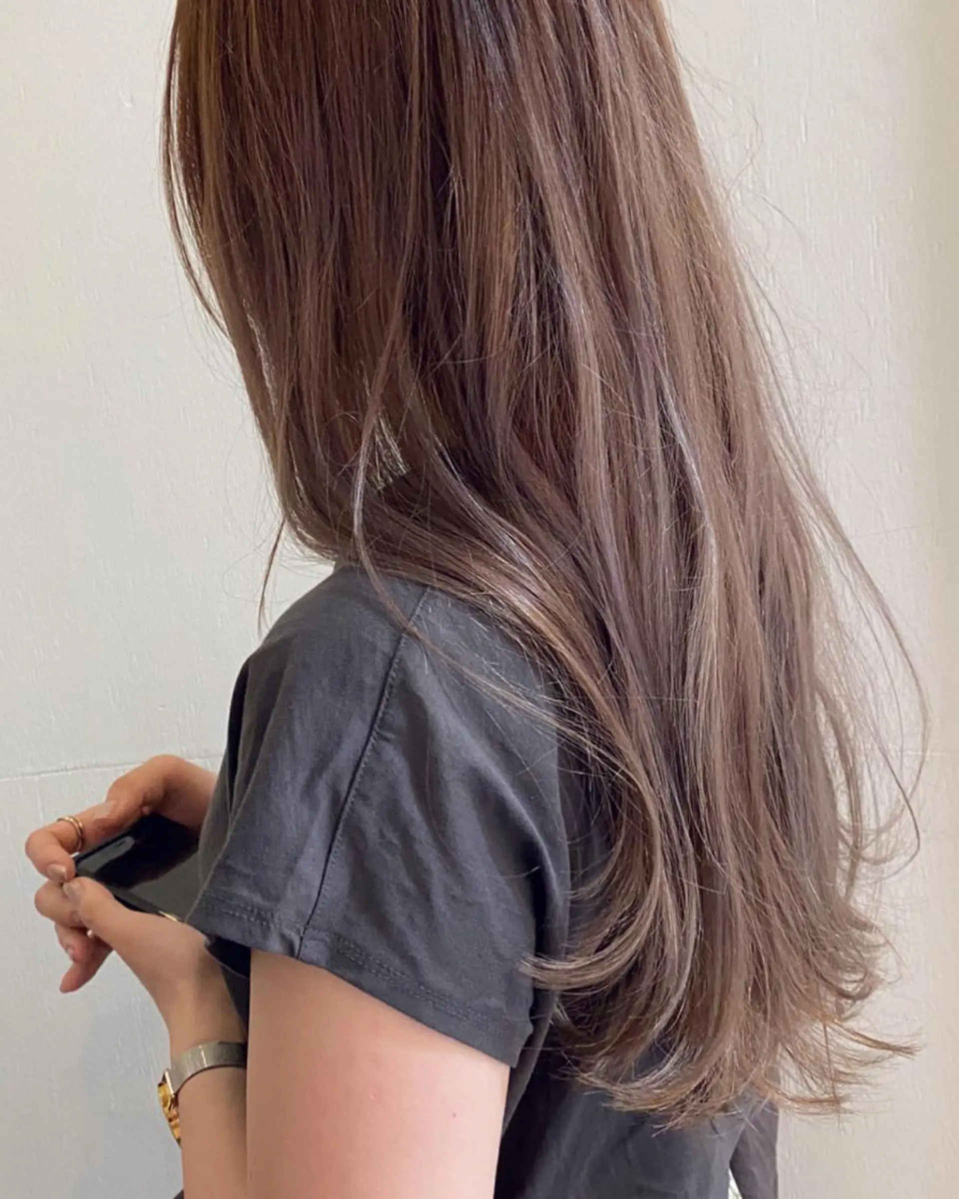 ロング カラー ヘアカラー トリートメント LOVESTOIKE 堂本のヘアスタイル