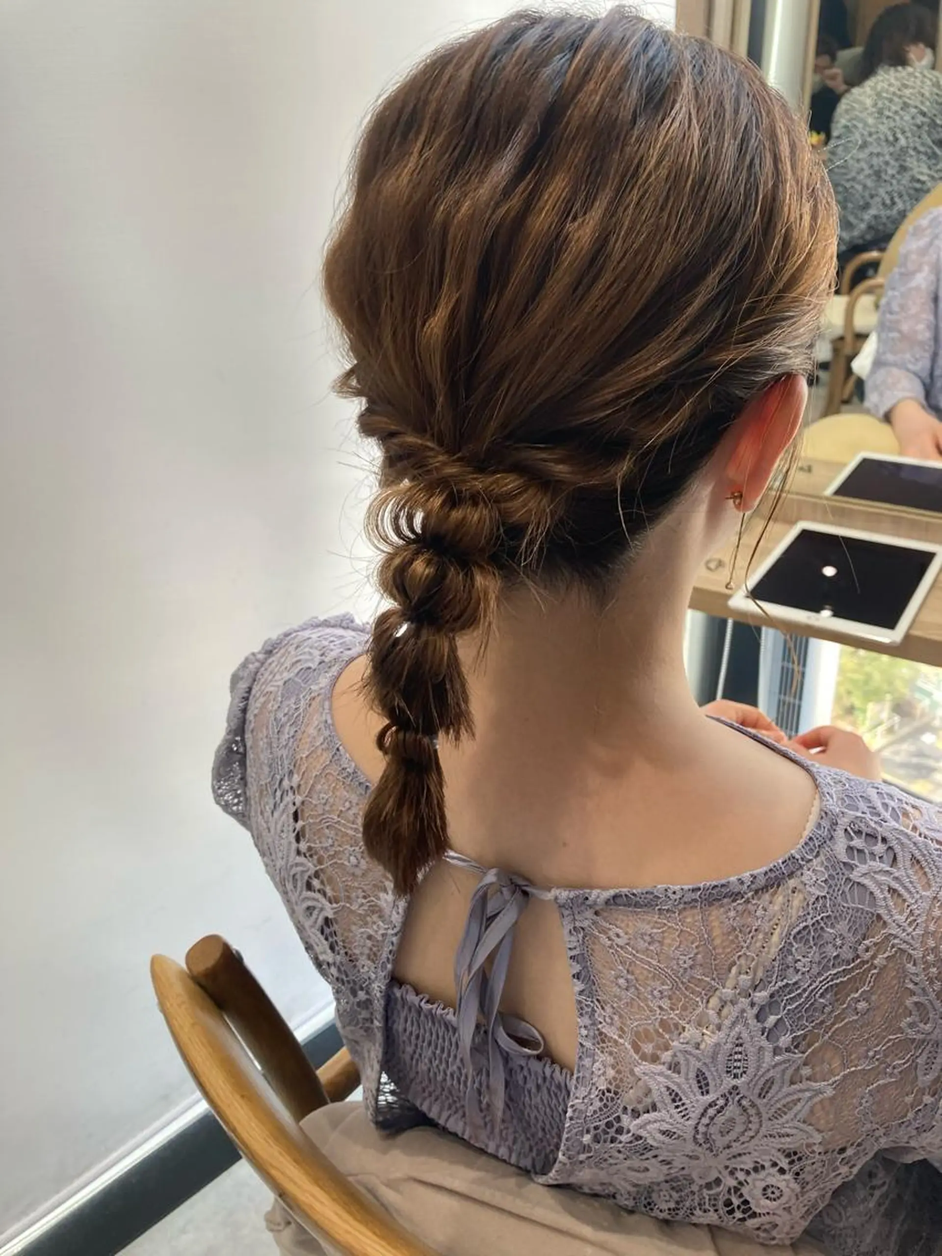 ショート ヘアセット ✨色持ちの良い艶 カラー✨蟹江真世のヘアスタイル
