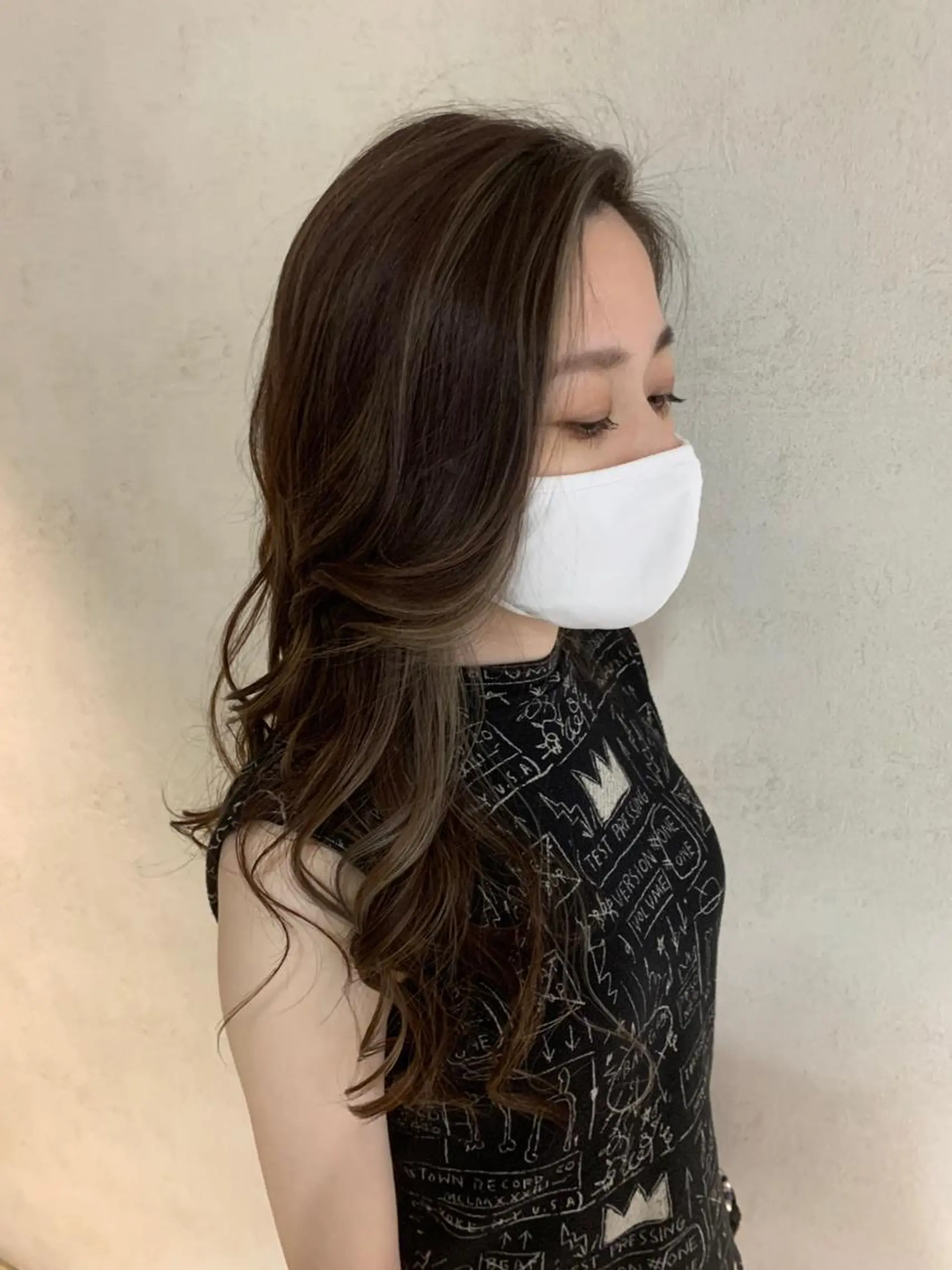 ロング 市村 正義のヘアスタイル