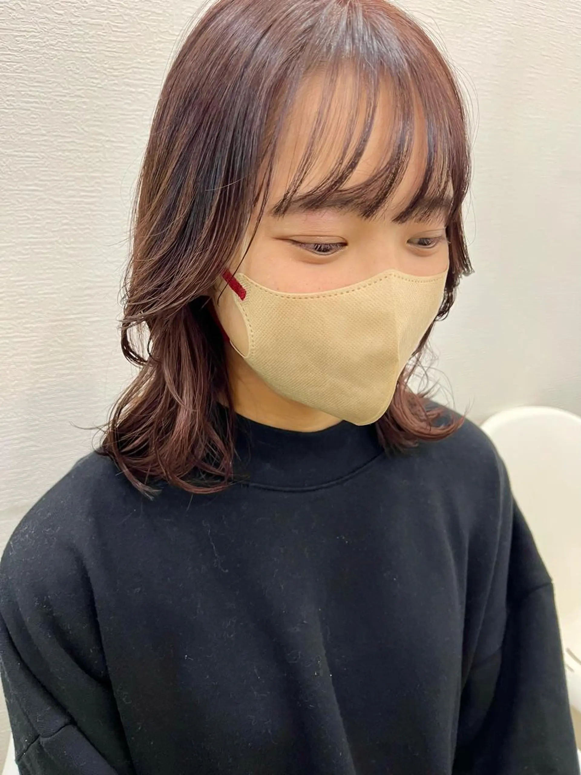 ミディアム カット ヘアカラー トリートメント 🌼sunc HINAMI🌼のヘアスタイル