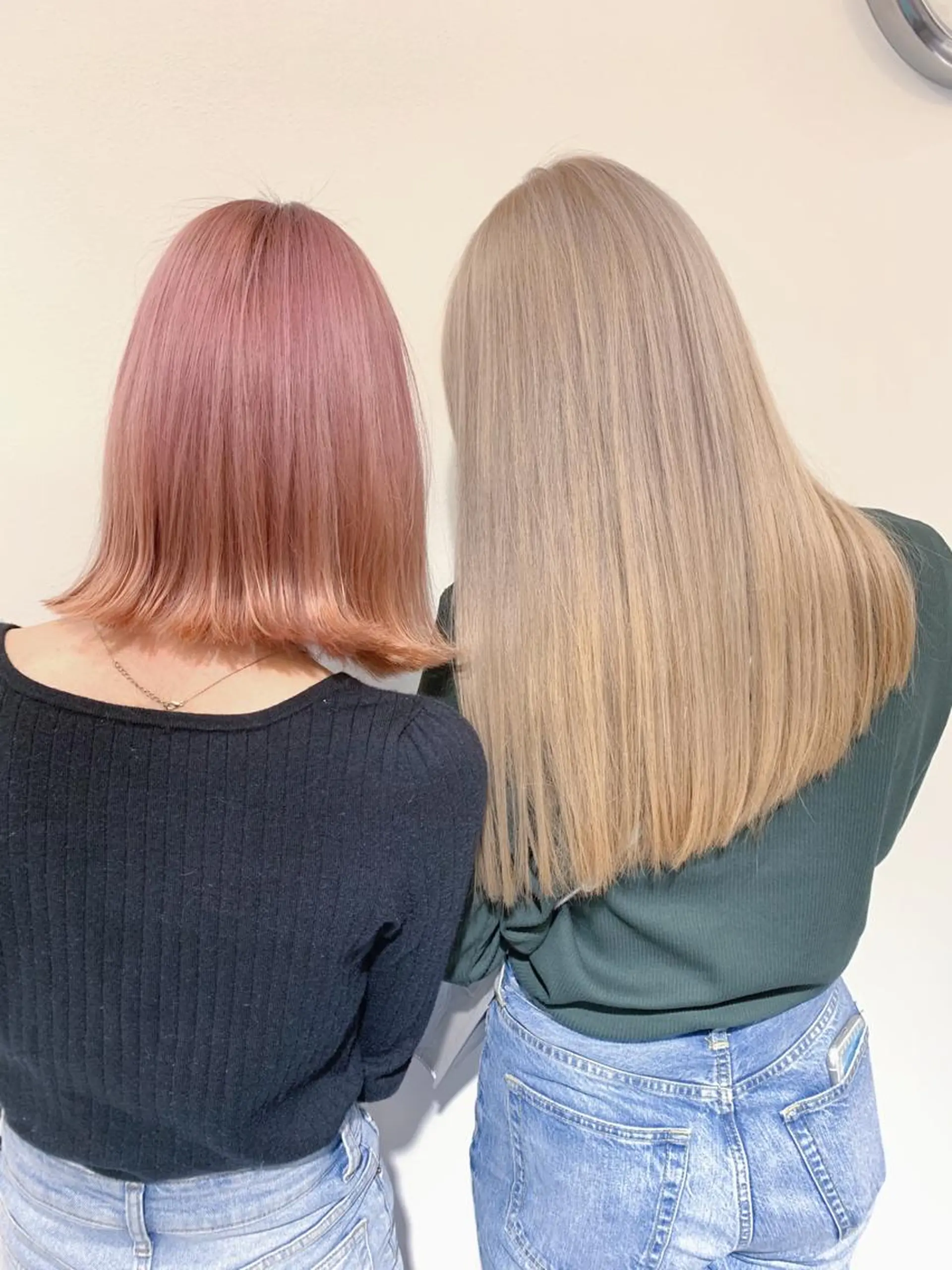 ミディアム カラー i'll 未空のヘアスタイル