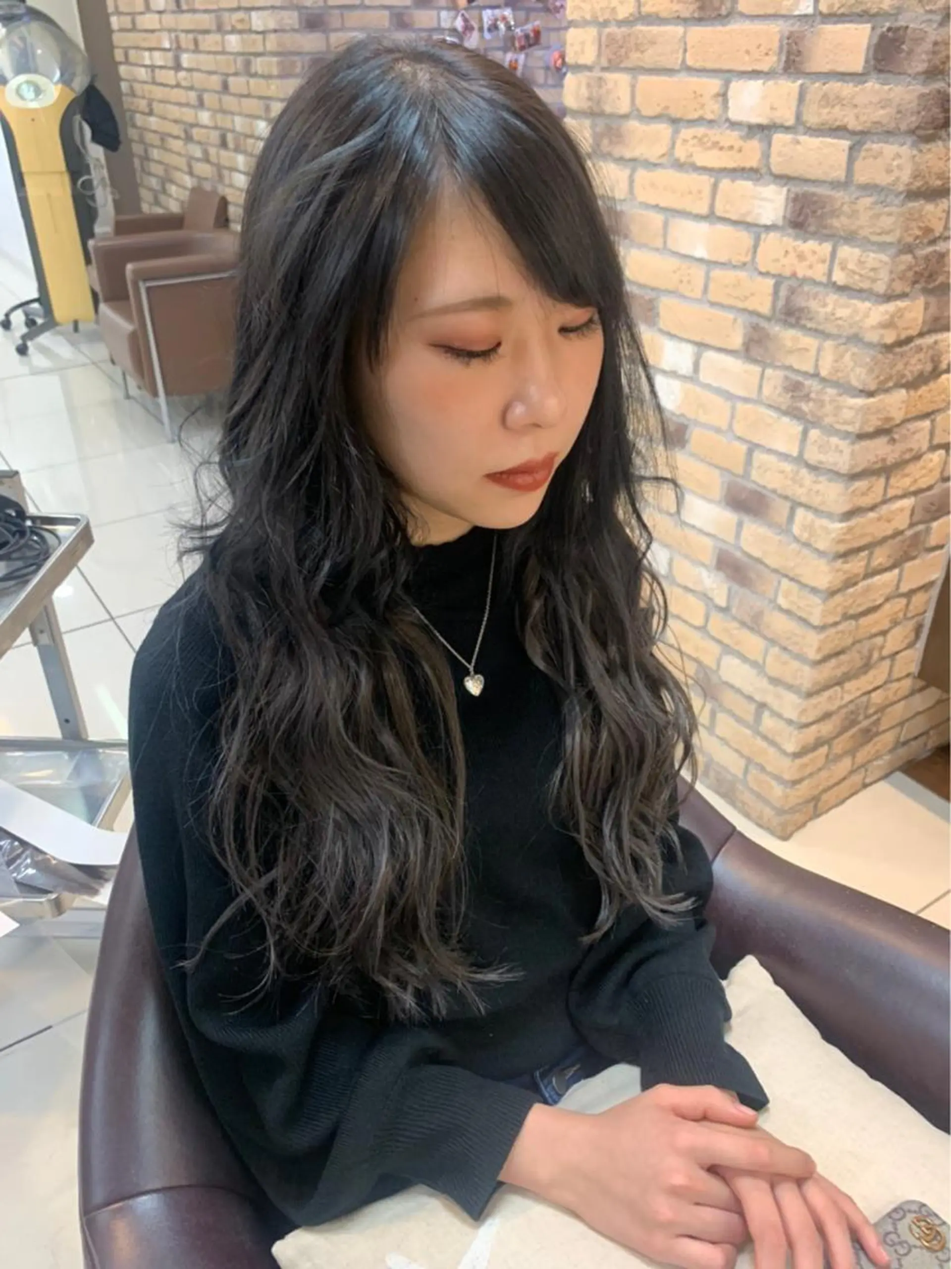 ロング ヘアアレンジ エクステ 馴染ませNo.1🧃 エクステ・アレンジのヘアスタイル