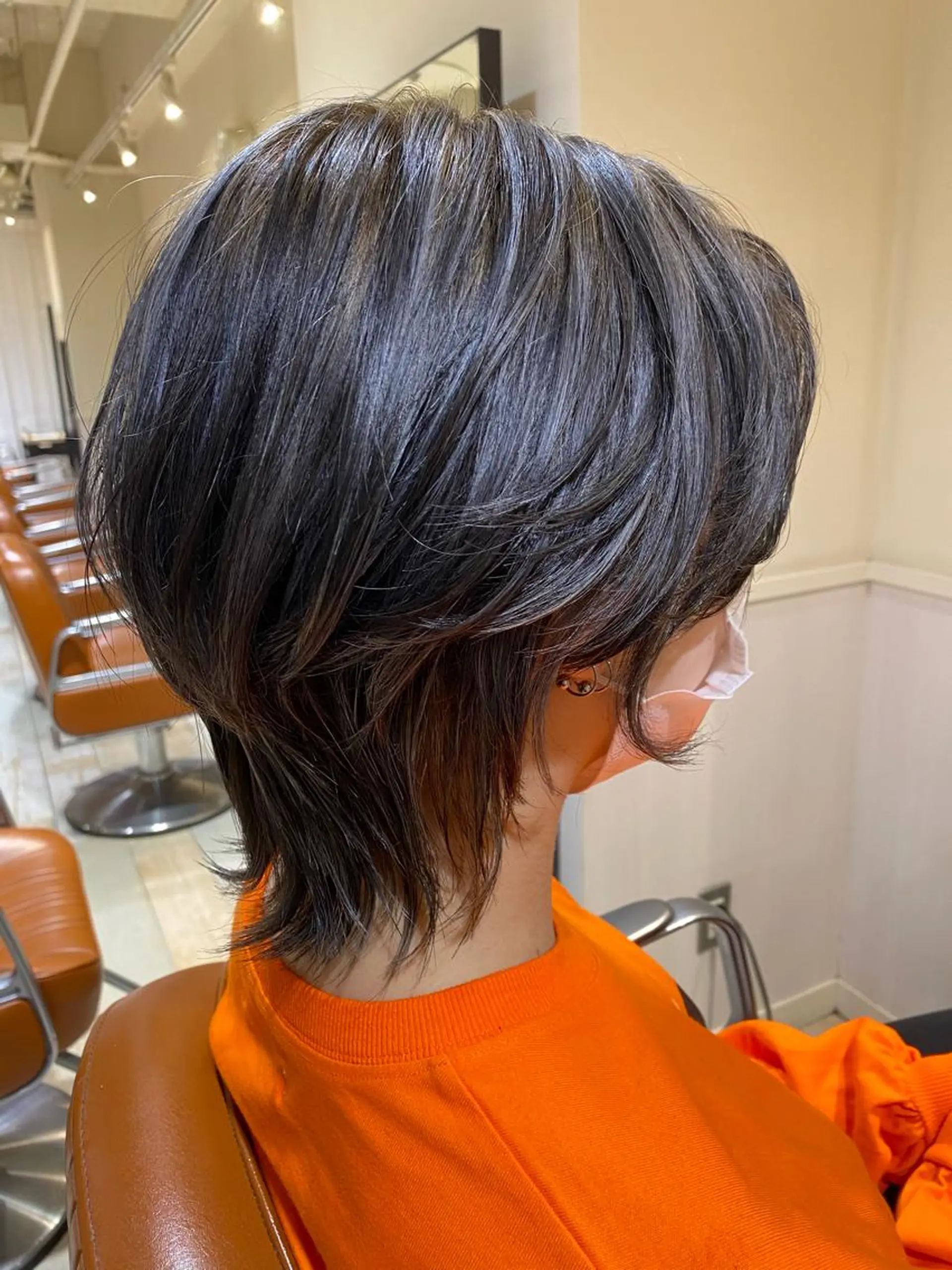 ショート カラー 艶髪カラー&ウルフ フルカワ ヒロズミのヘアスタイル