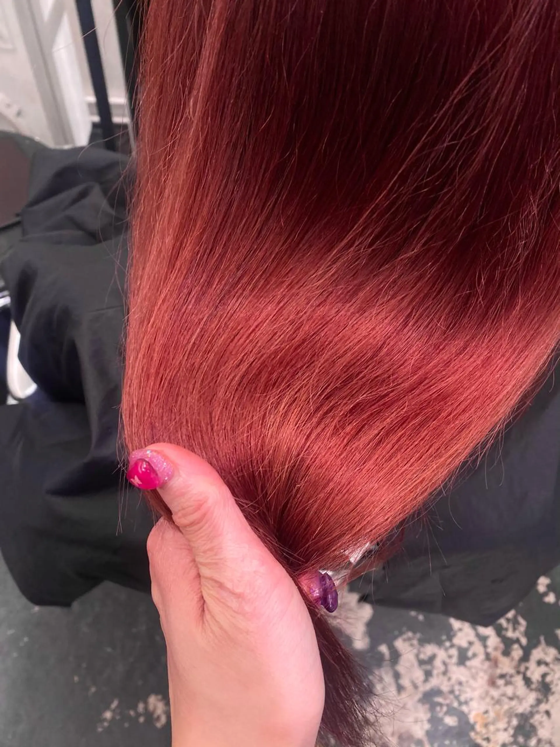 セミロング ヘアカラー トリートメント サイレント美容師 アイリィのヘアスタイル