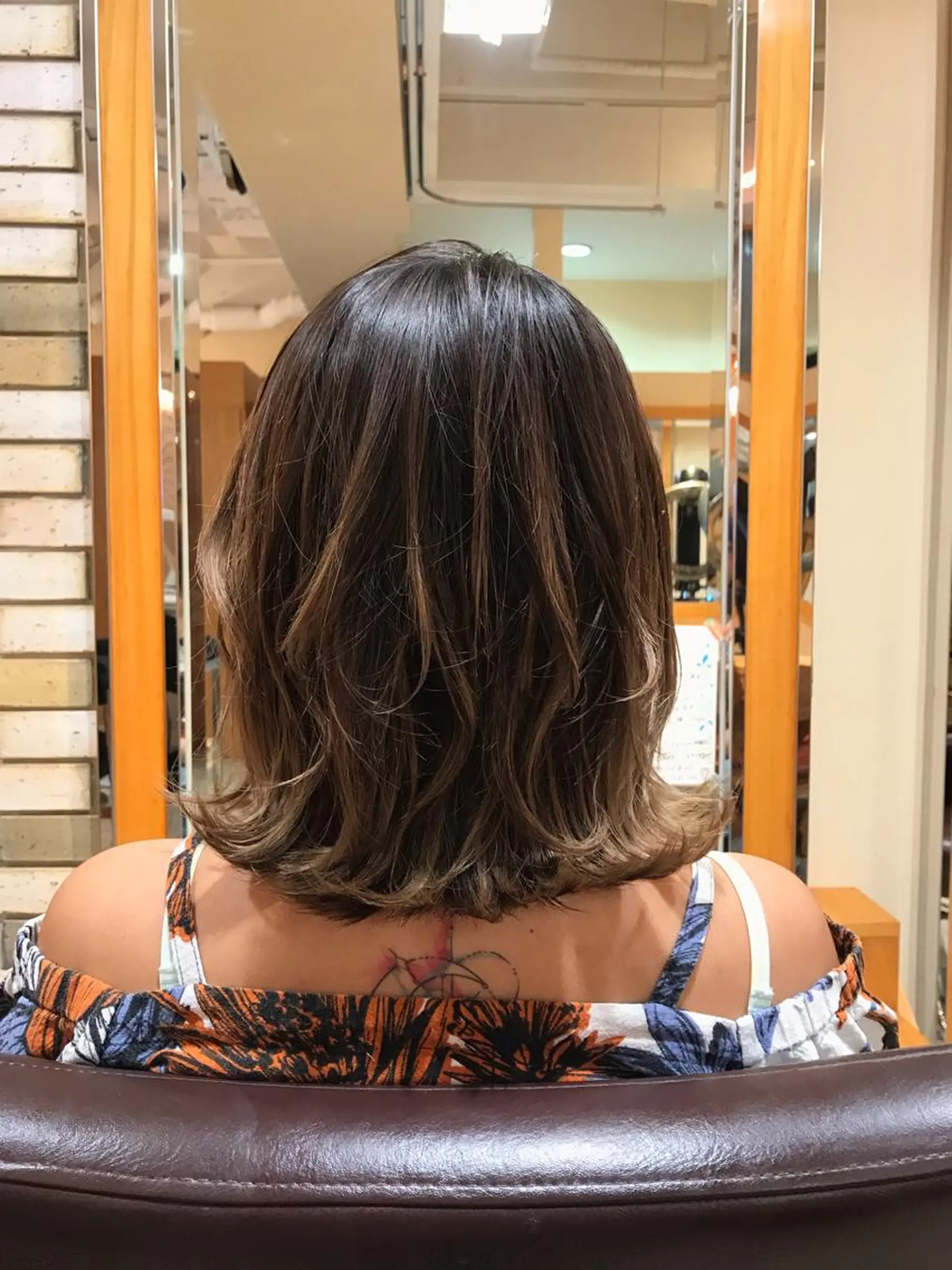 ミディアム 透明感カラー・ 髪質改善🩵イケダのヘアスタイル