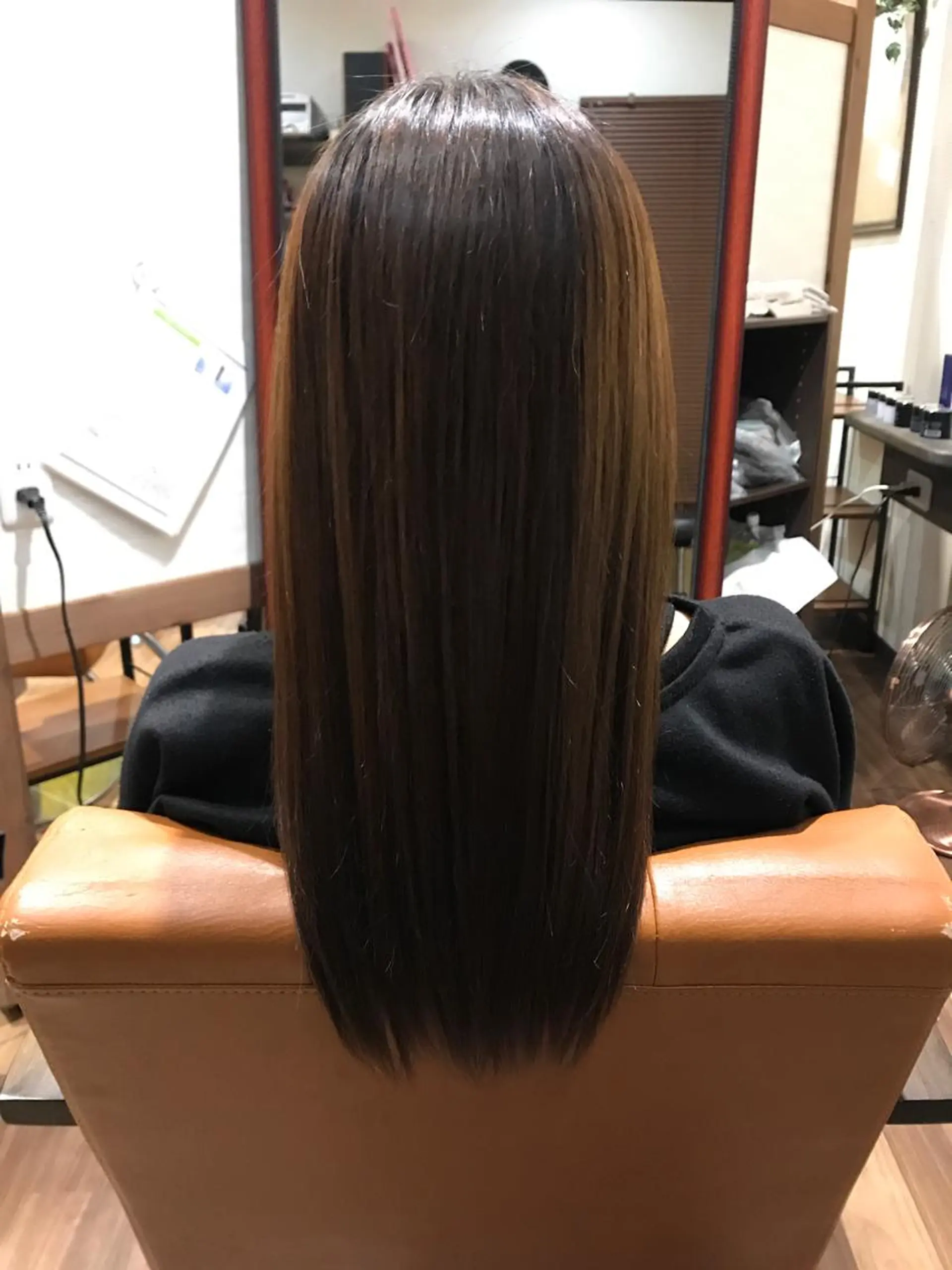 ロング 片山 霞のヘアスタイル