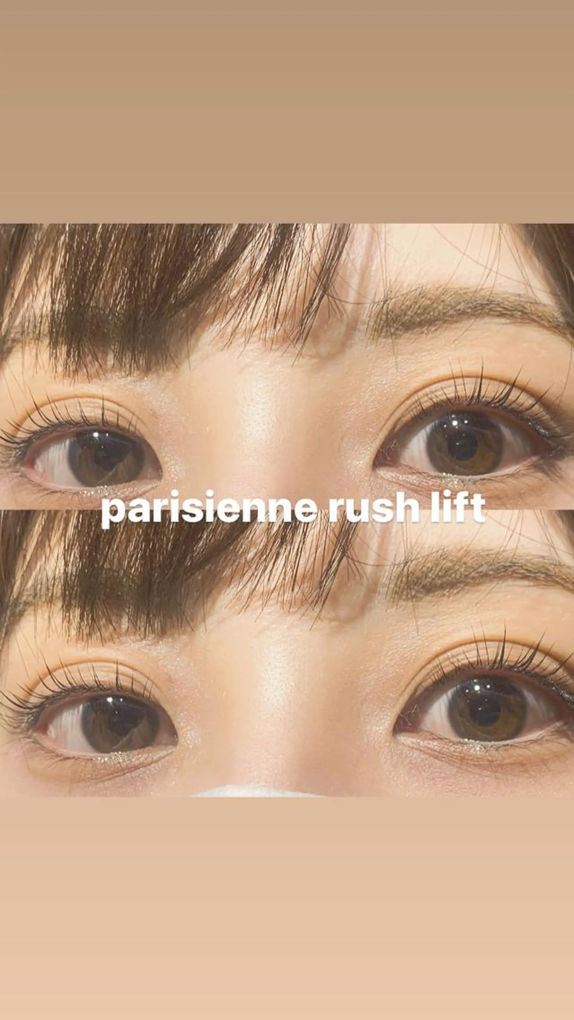 マツエク・マツパ パリジェンヌラッシュリフト ブリーチなしWカラー ／レイヤー🎀マリノのヘアスタイル