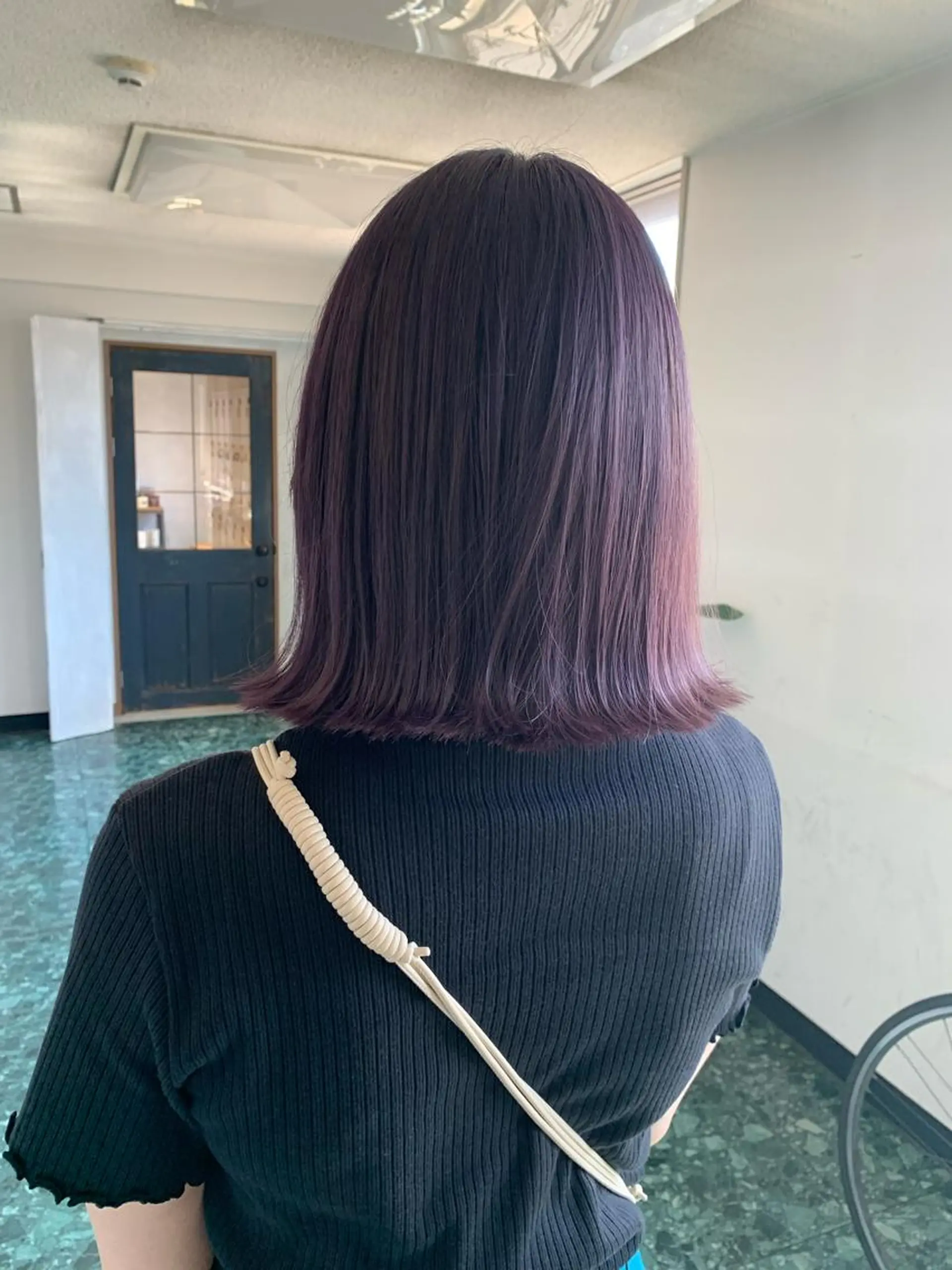 ショート カラー ブリーチ ラベンダーカラー ピンクカラー ピンクパープル ピンクラベンダー 🌸MAYU🌸 ハイトーン➕レイヤーのヘアスタイル