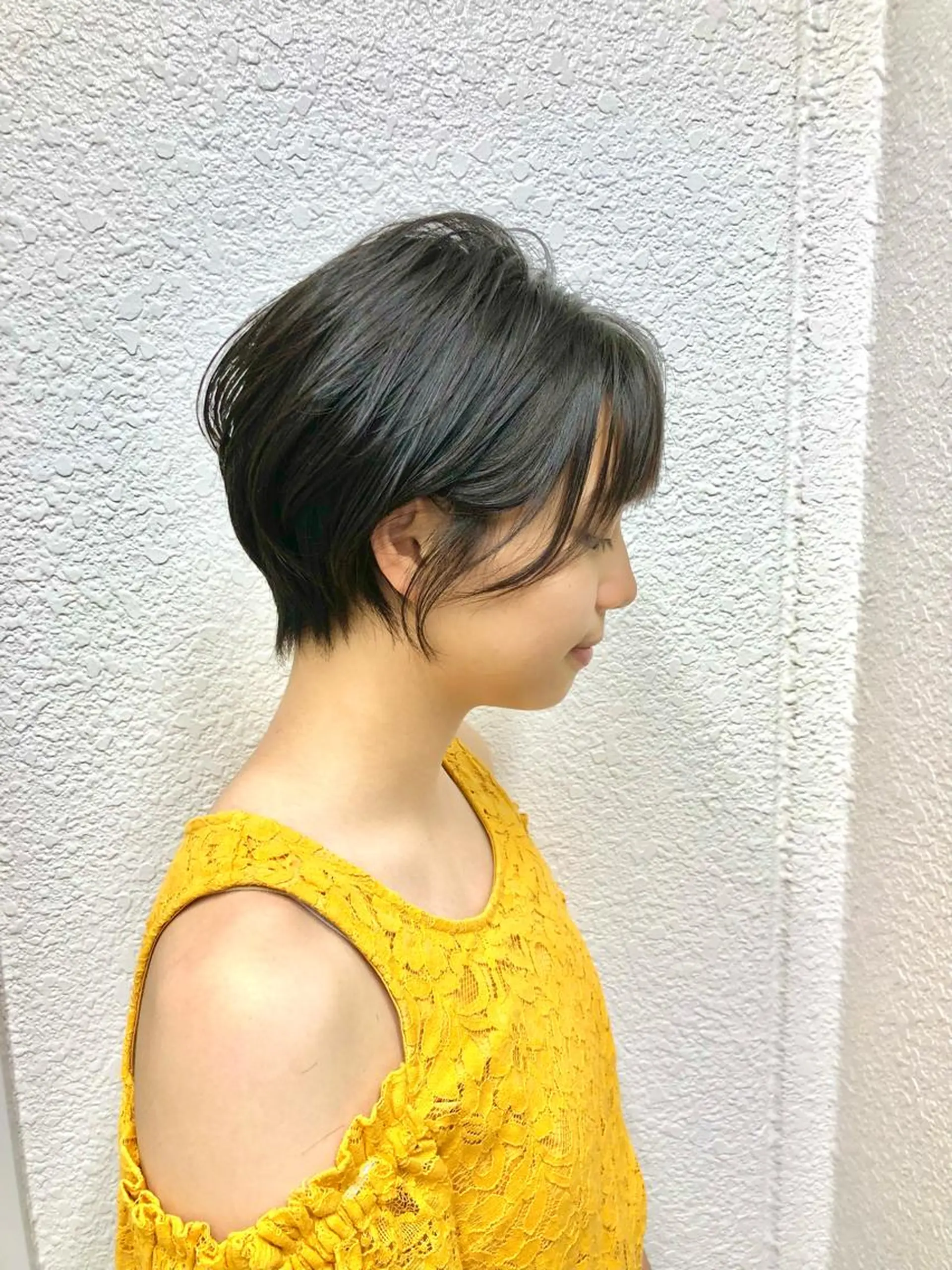 ショート くびれヘア ショートヘア 成田 和樹のヘアスタイル