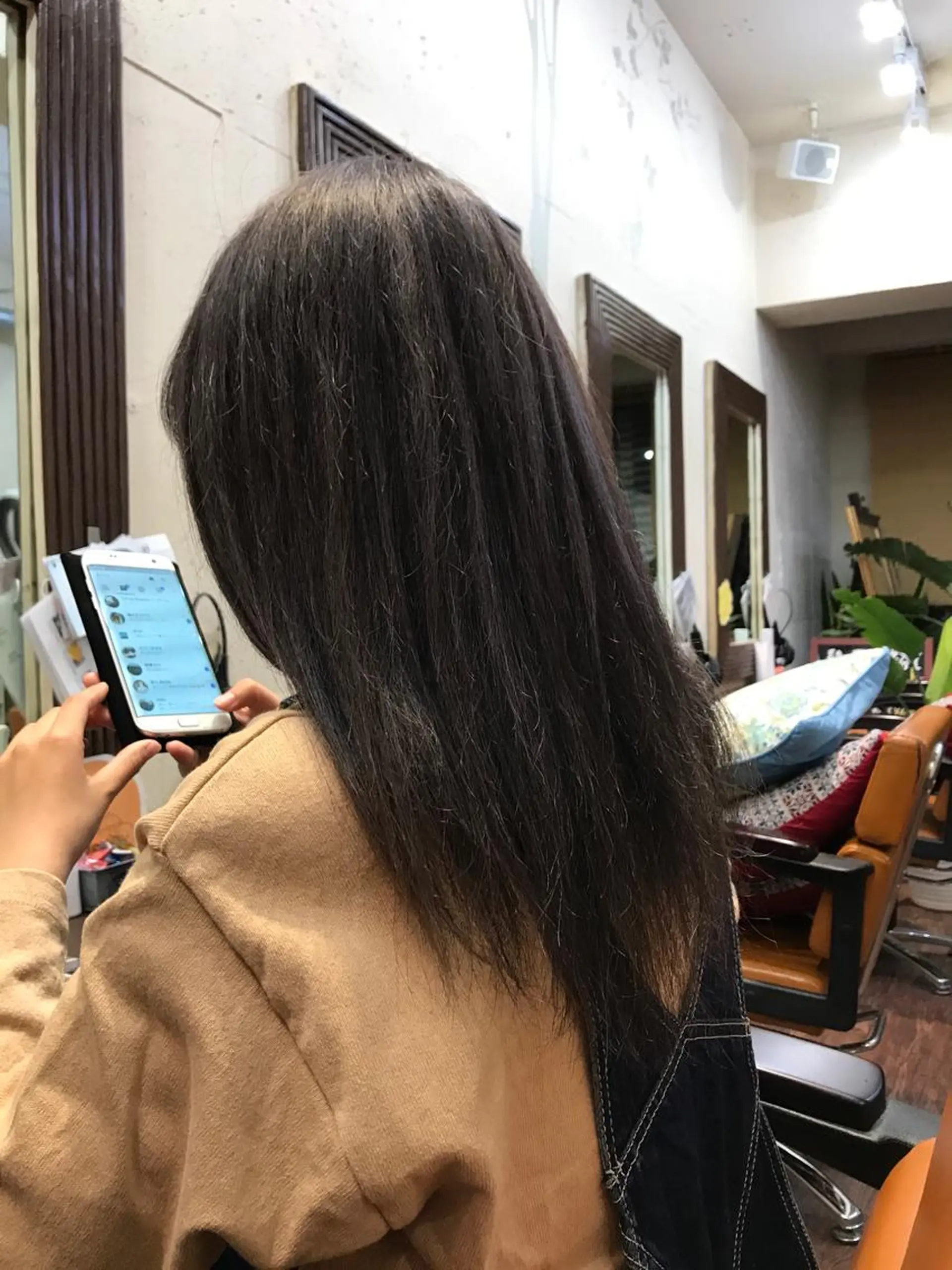 セミロング 木村 瞬のヘアスタイル