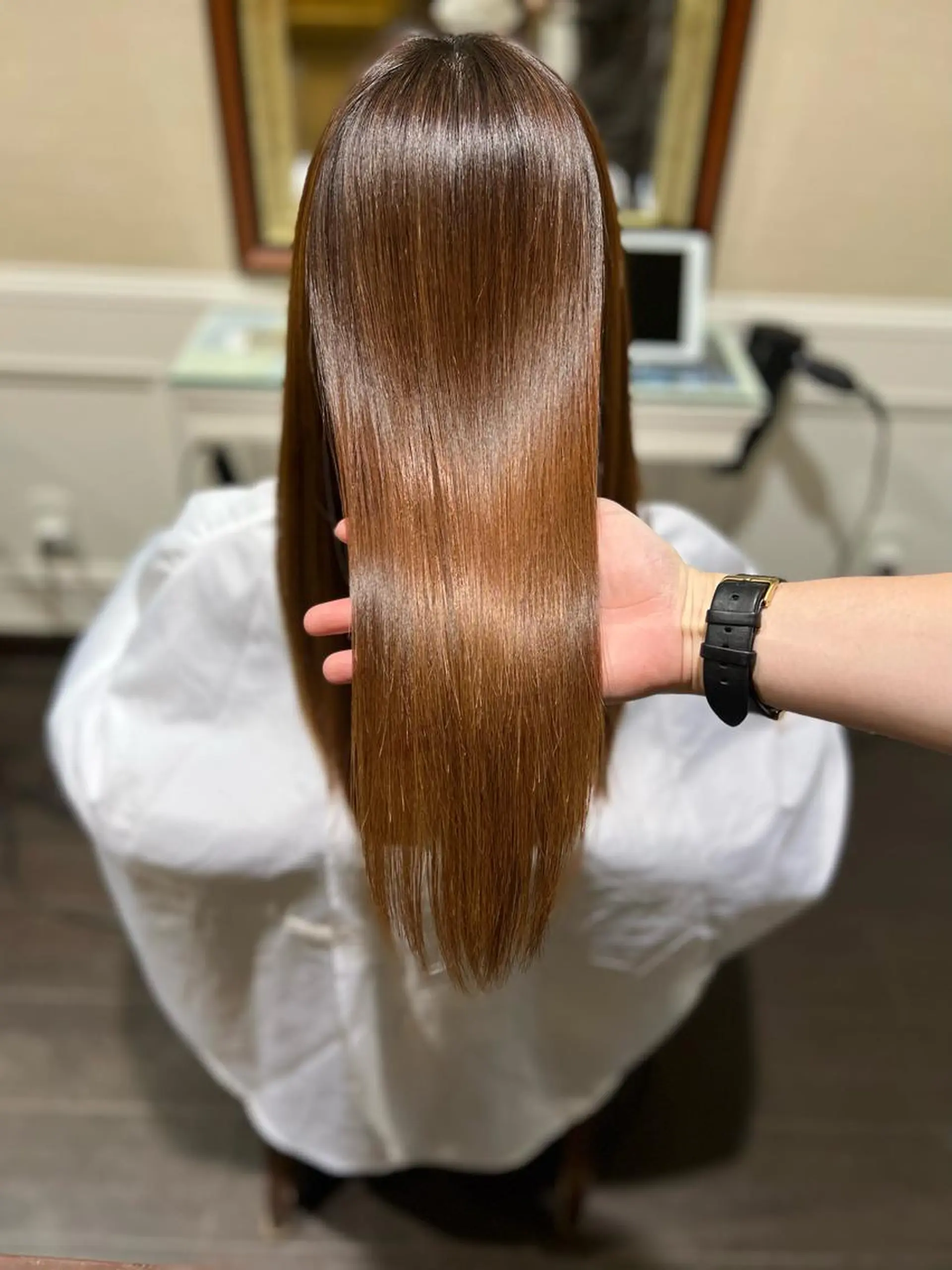 セミロング 増田 晃士のヘアスタイル