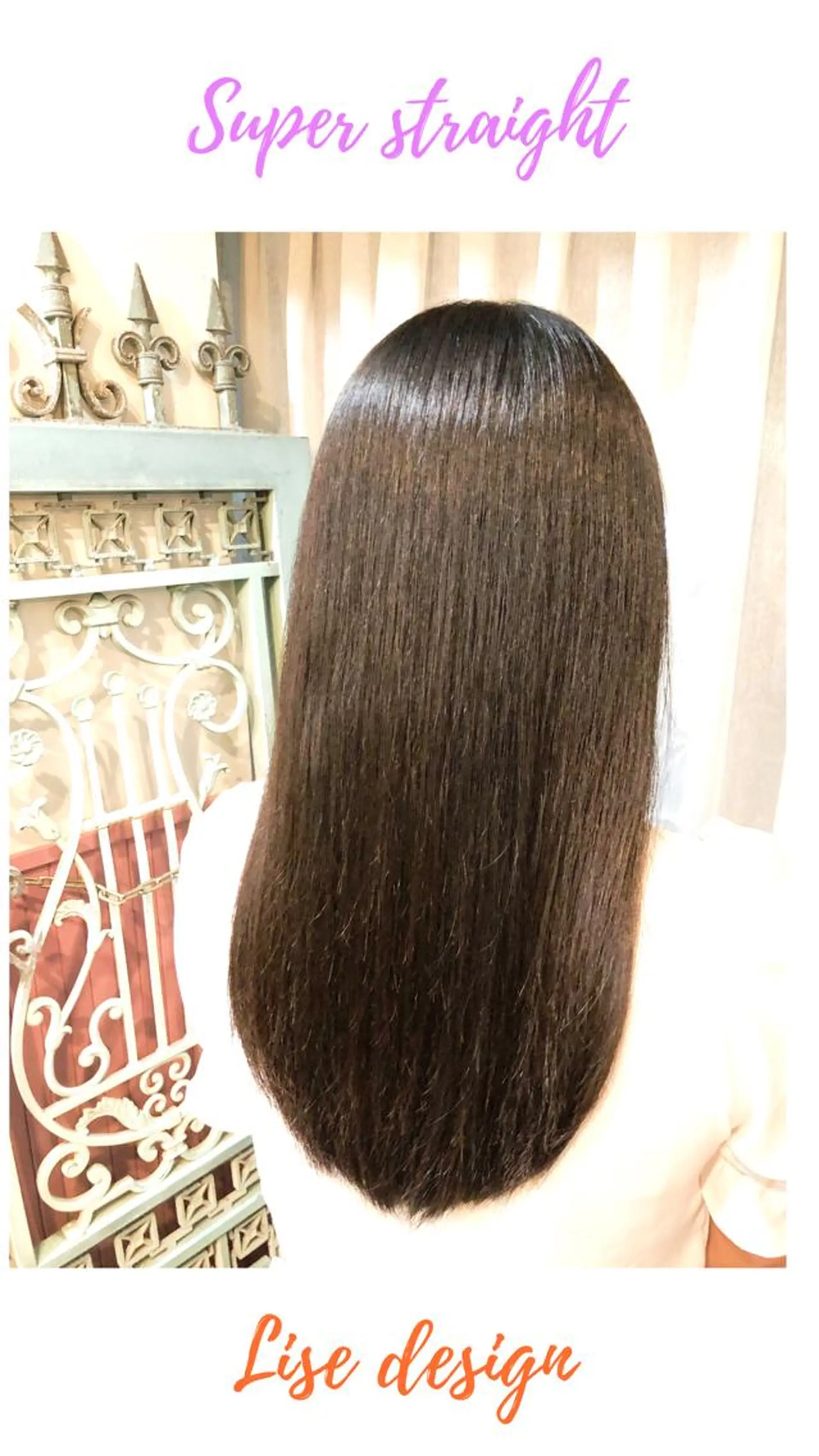 ロング カラー パーマ ヘアアレンジ メンズ ロング 縮毛矯正 トリートメント 表参道Lise おおいしおりのヘアスタイル