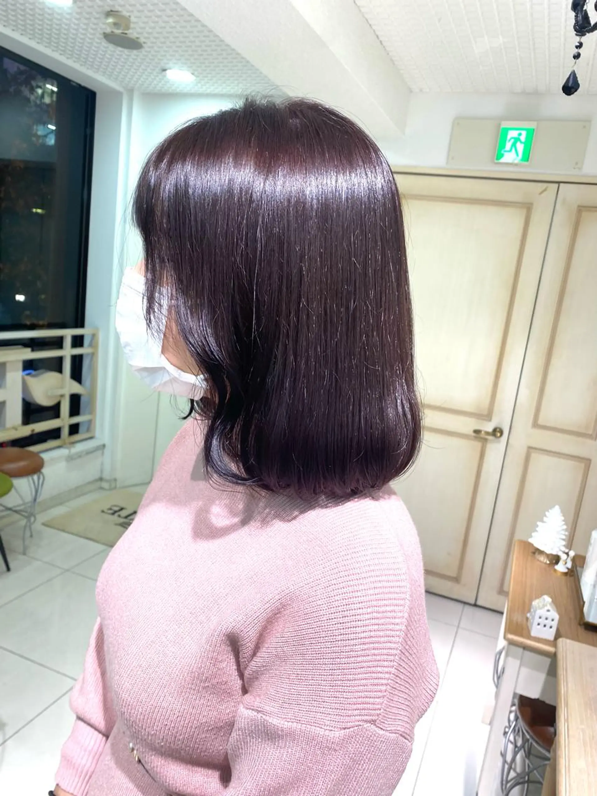 ミディアム カラー ヘアアレンジ 透明感カラー 古山 結季🌙🖤のヘアスタイル