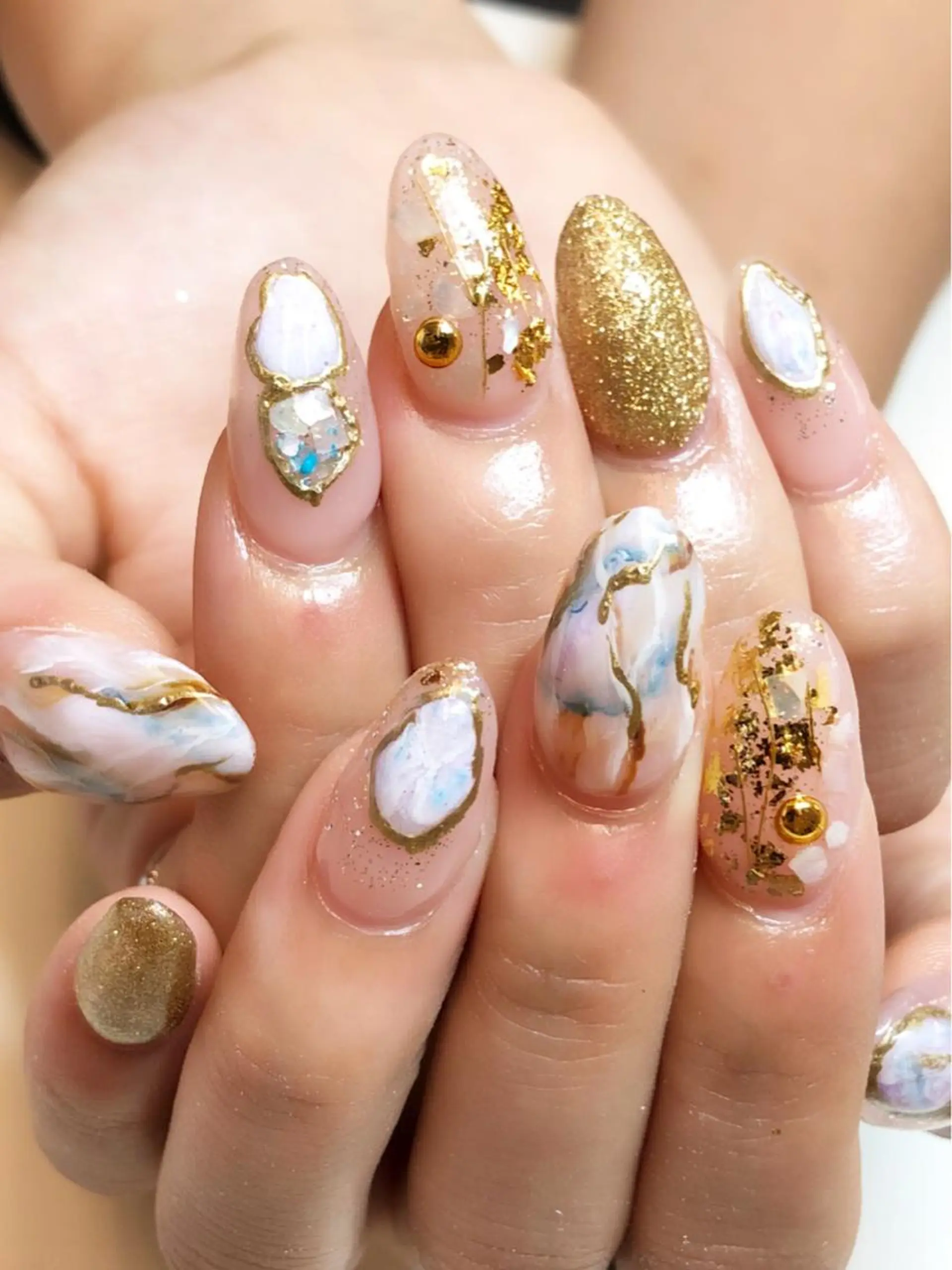 ネイル ニュアンスネイル スカルプネイル KIREIE NAILSのネイルデザイン