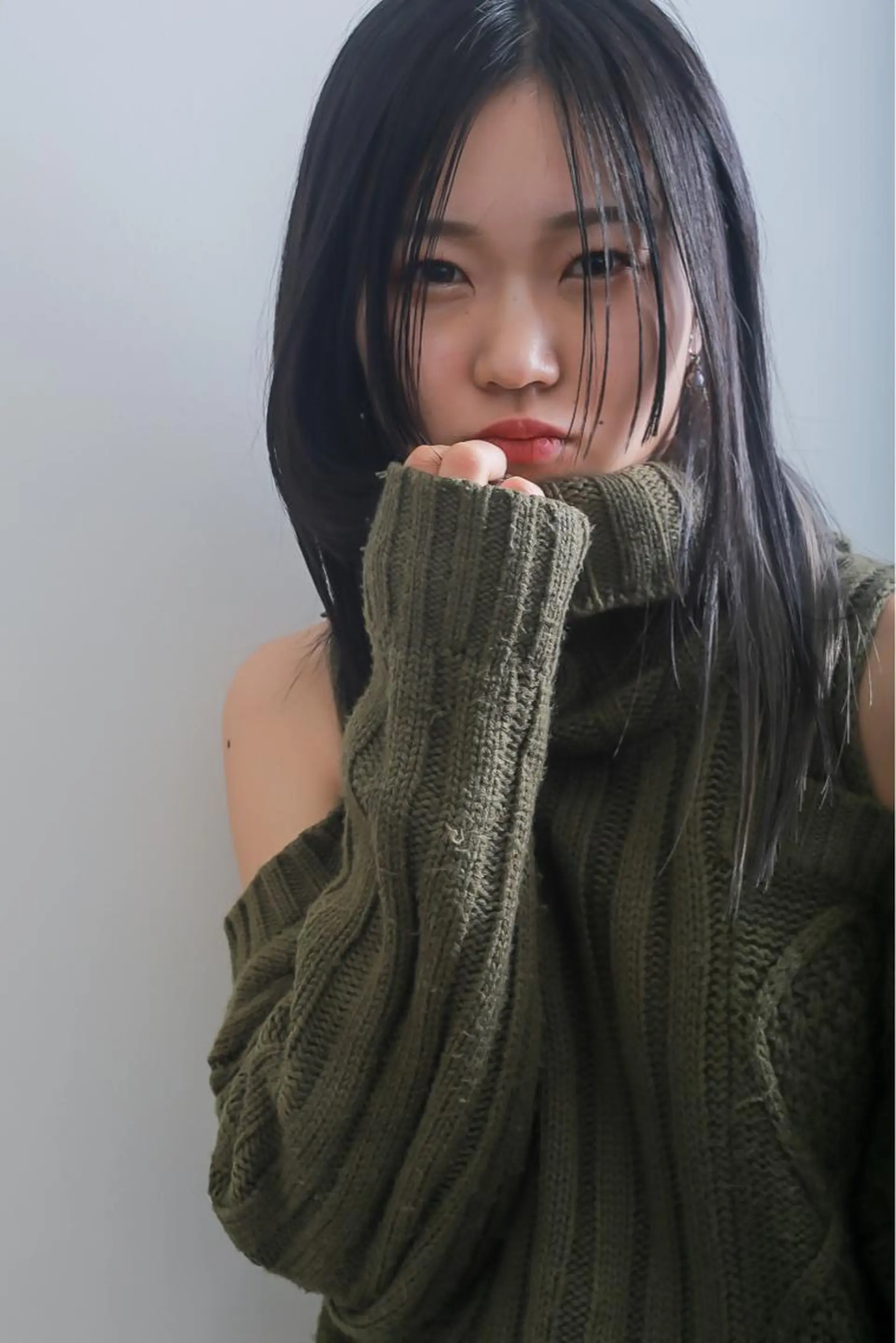 セミロング カラー 伊藤 裕貴のヘアスタイル