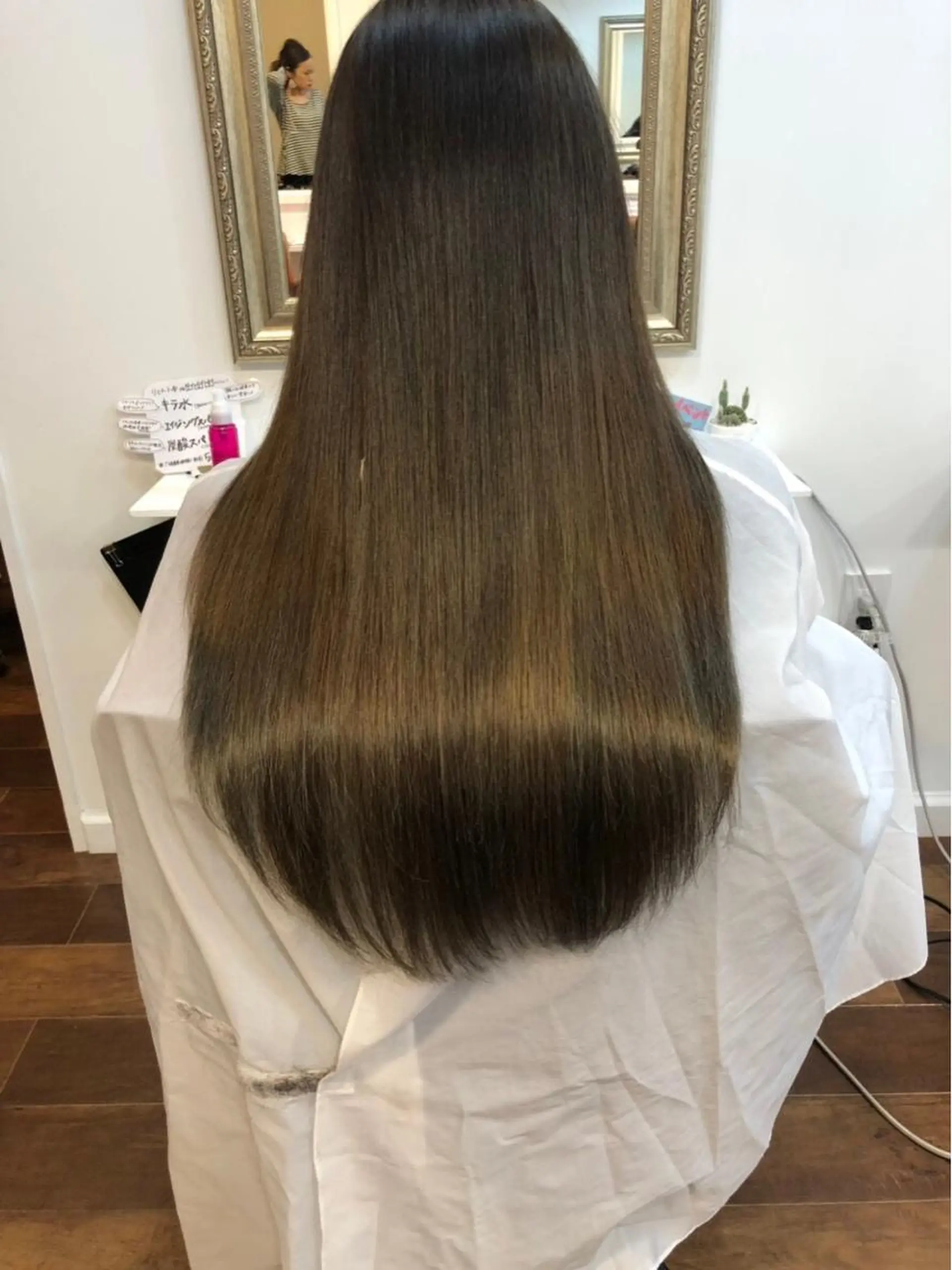 ロング 艶カラー/フェイス レイヤー/たむのヘアスタイル