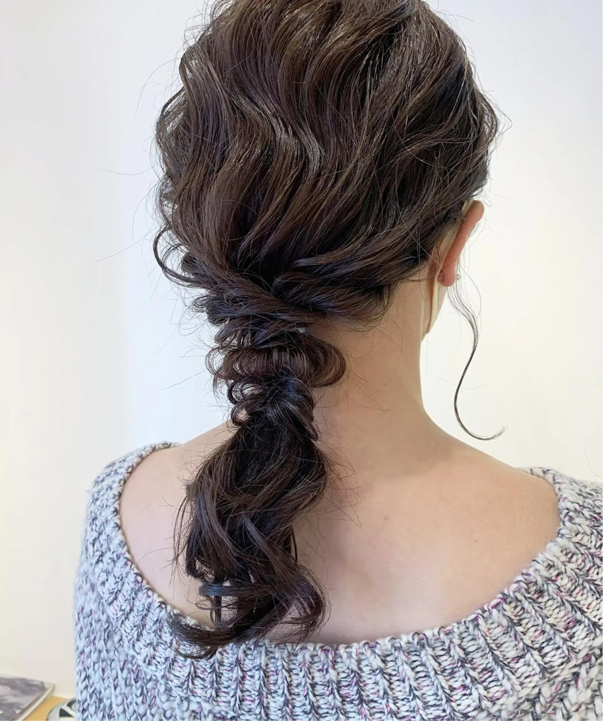 ヘアアレンジ moeka レイヤー /艶カラー/韓国のヘアスタイル