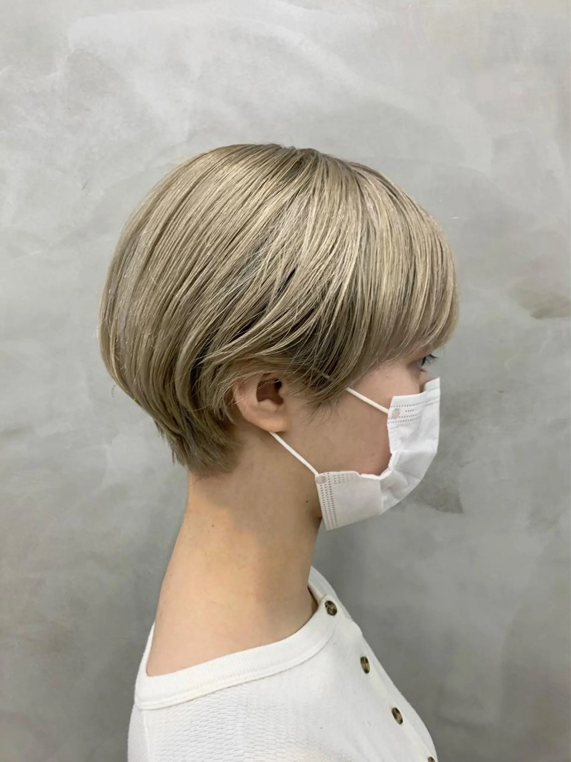 ショート カラー カット ヘアカラー トリートメント ヘアセット 🌿似合わせ透明感 カラー松本朋幸🌿のヘアスタイル