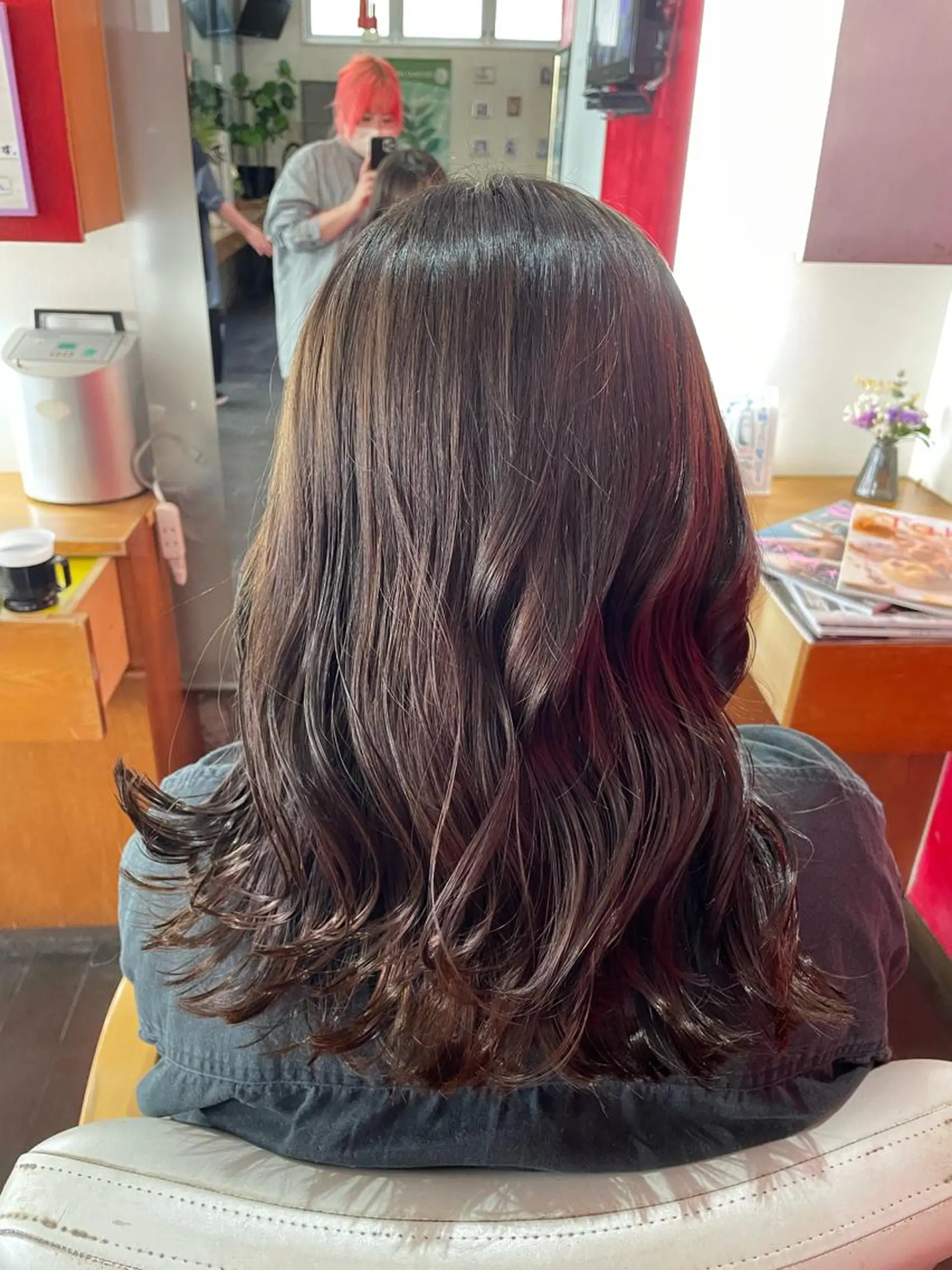 ロング カラー カット ヘアカラー ヘッドスパ 美容室アークス所属・美容室ARKS 黒田杏奈のヘアスタイル