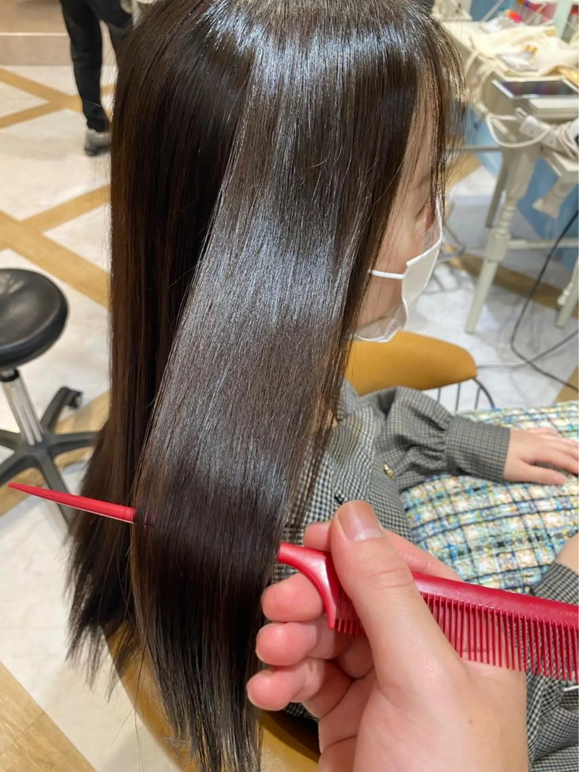 ロング トリートメント 酸熱トリートメント ヘアカラー トリートメント 🌟モテ髪ショート 🌟店長　津賀涼のヘアスタイル