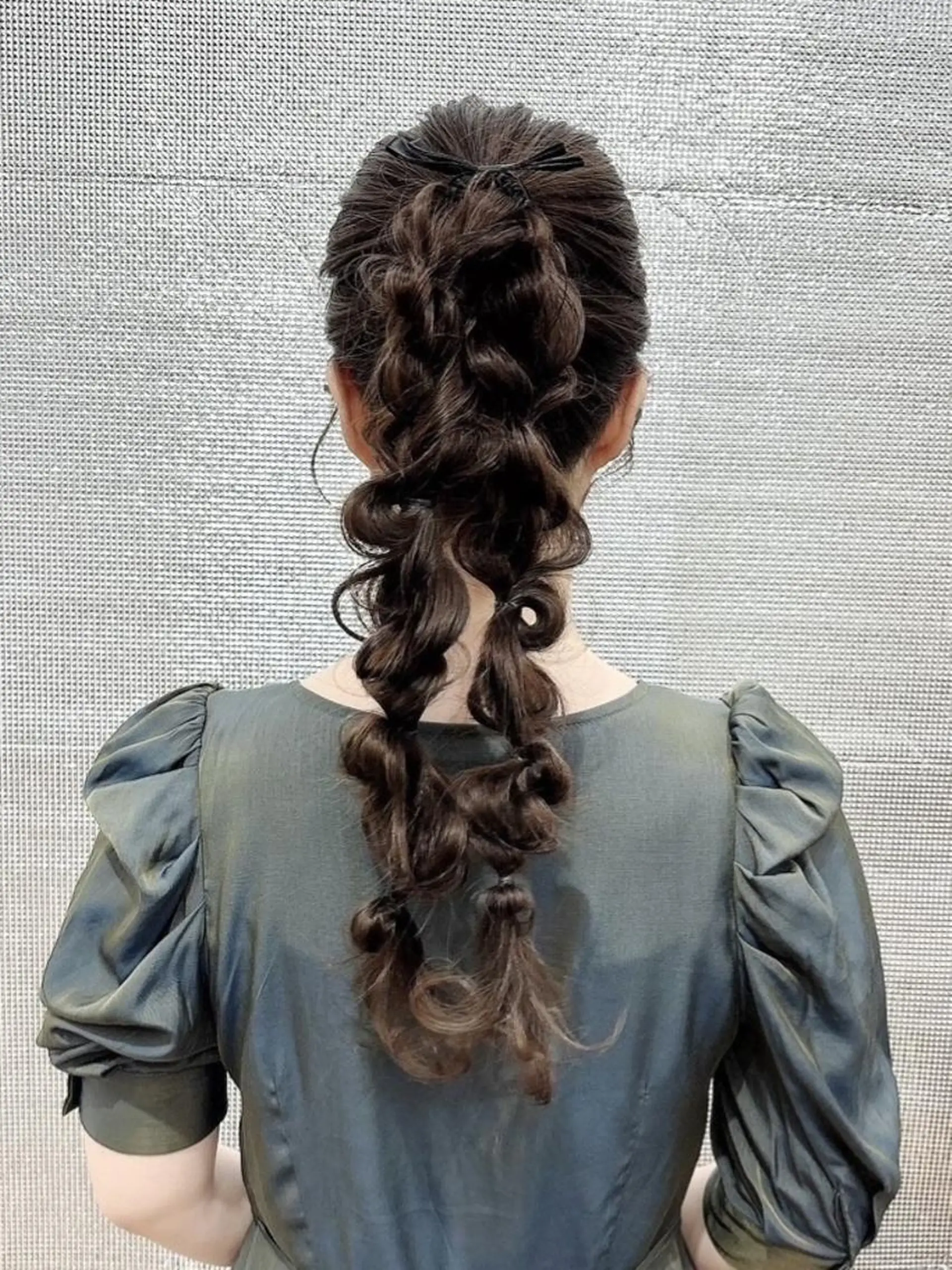 ヘアアレンジ カラー ロング シールエクステ バレイヤージュ ブリーチ ケアブリーチ ダブルカラー LIP 大阪本店 エクステ 堀谷和孝のヘアスタイル