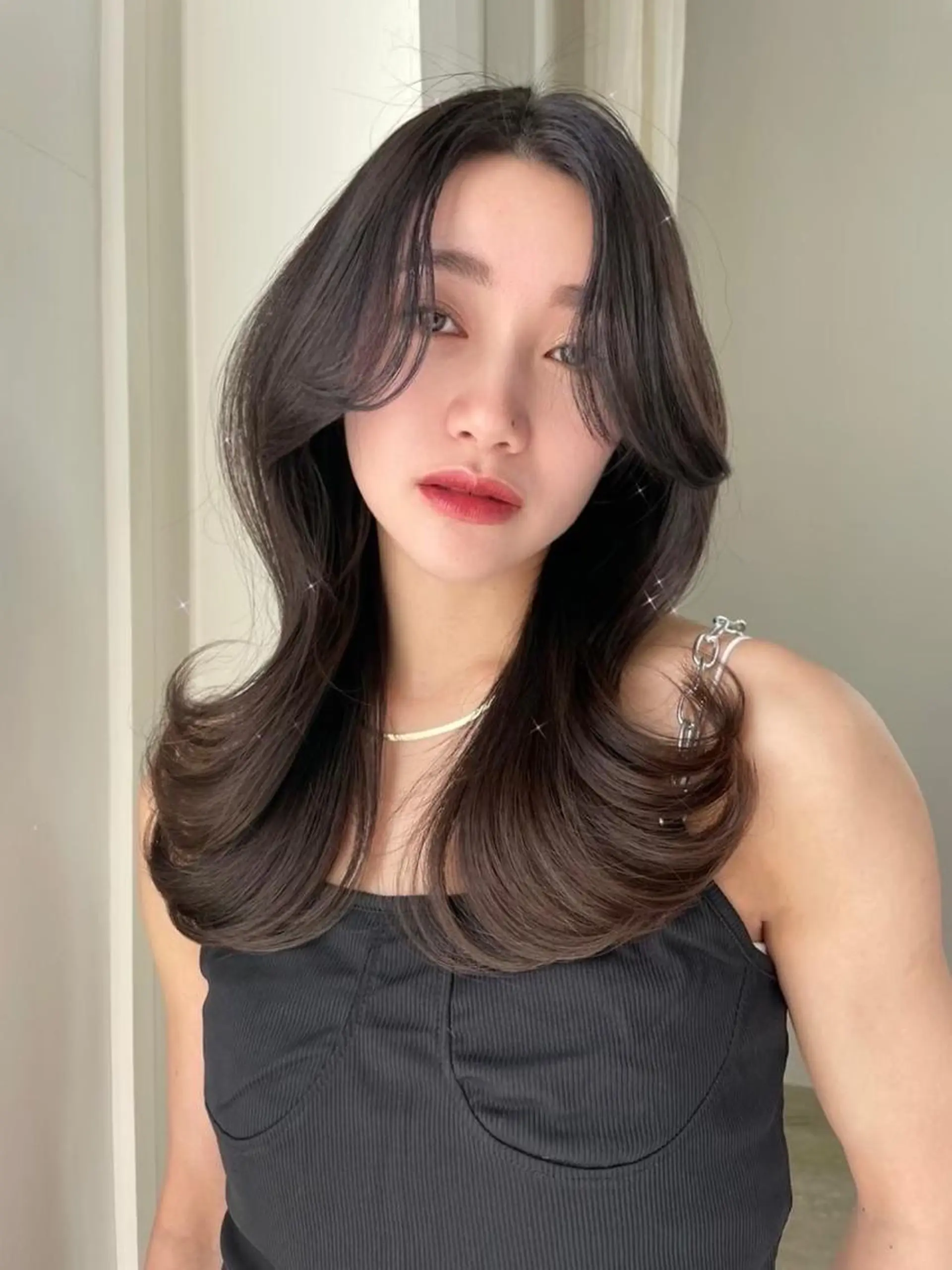 ロング くびれヘア 韓国風ヘア 韓国ヘア🕊村上 ののこ🕊のヘアスタイル