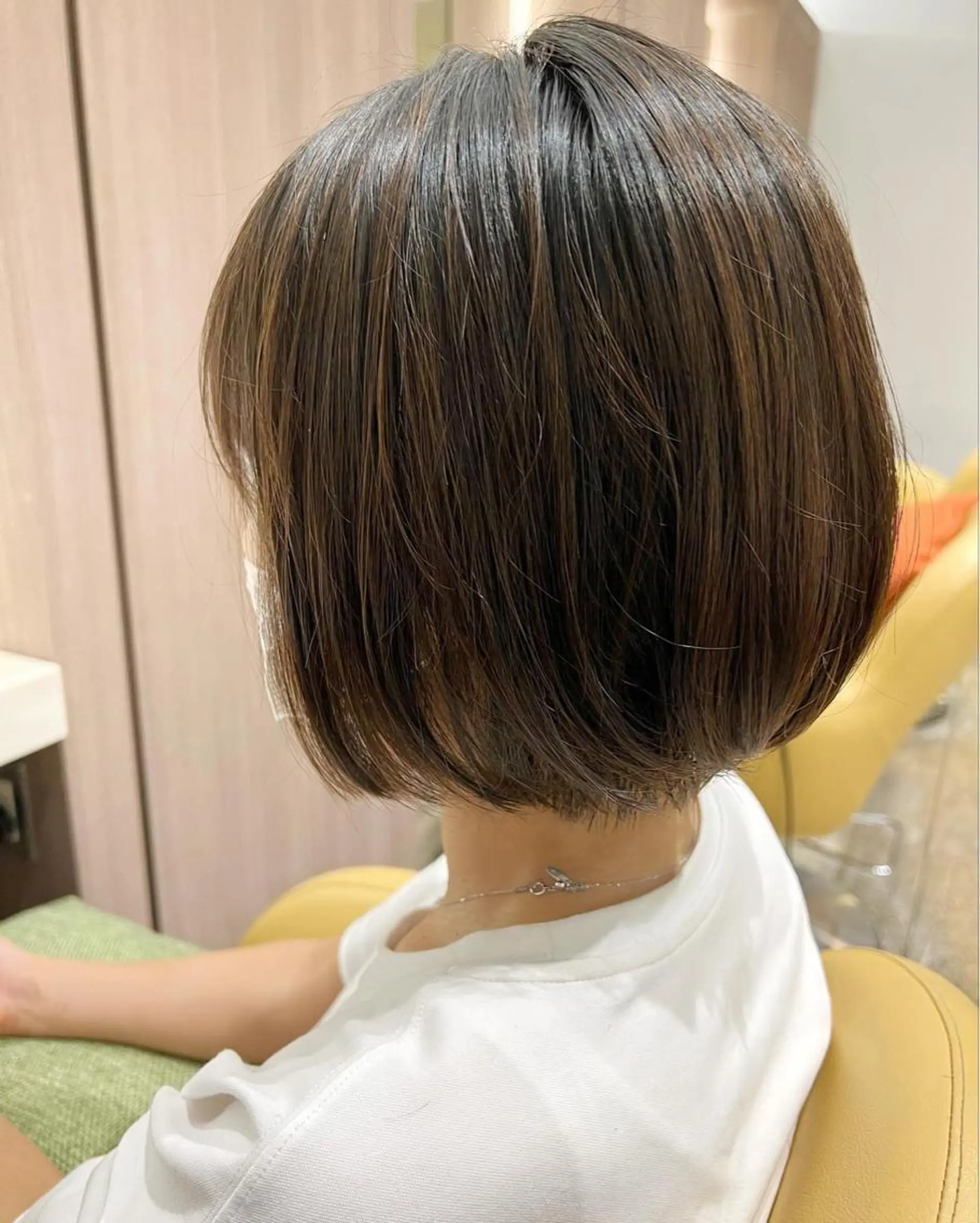 ショート カラー ヘアアレンジ カット ヘアカラー トリートメント 白髪ぼかし大人メンズ 根本零のヘアスタイル
