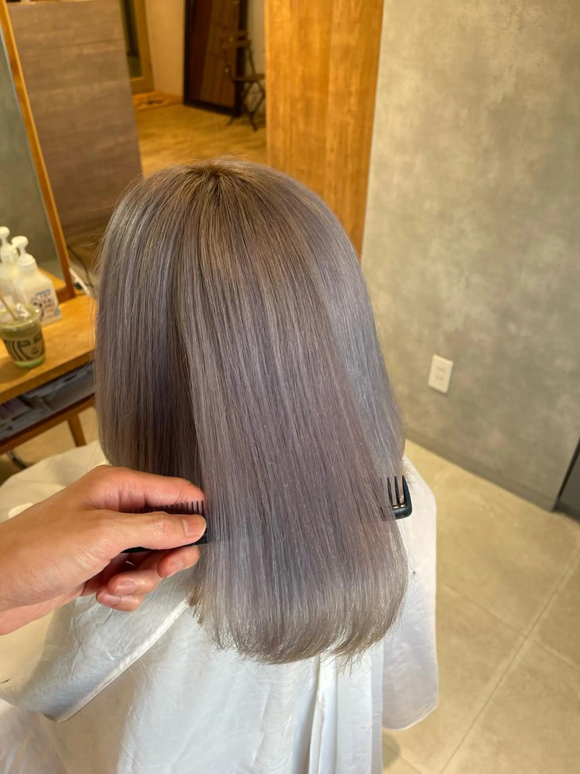 ショート ブリーチ🔥ベージュ /グレー/daikiのヘアスタイル