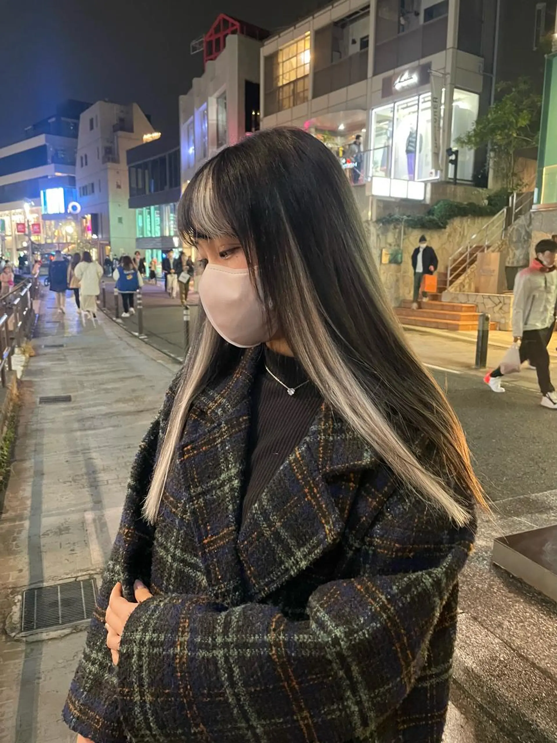 セミロング カラー ヘアアレンジ エクステ ヘアカラー トリートメント ヘッドスパ ヘアセット 柔らかカラー/ レイヤーYUTO🧋のヘアスタイル