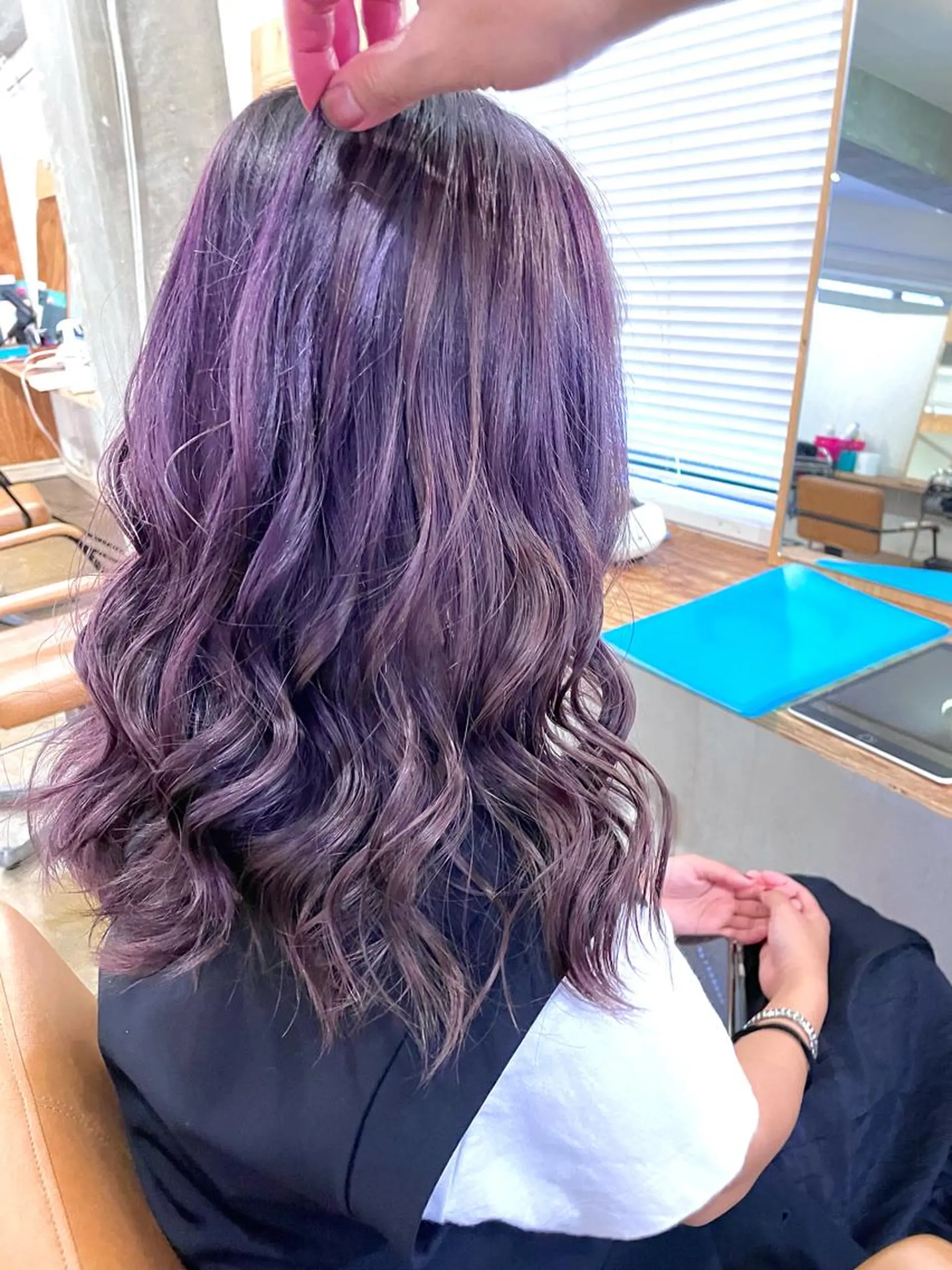 セミロング カラー カット ヘアカラー 縮毛矯正 トリートメント 💎髪質改善💎 デザイナーshinのヘアスタイル