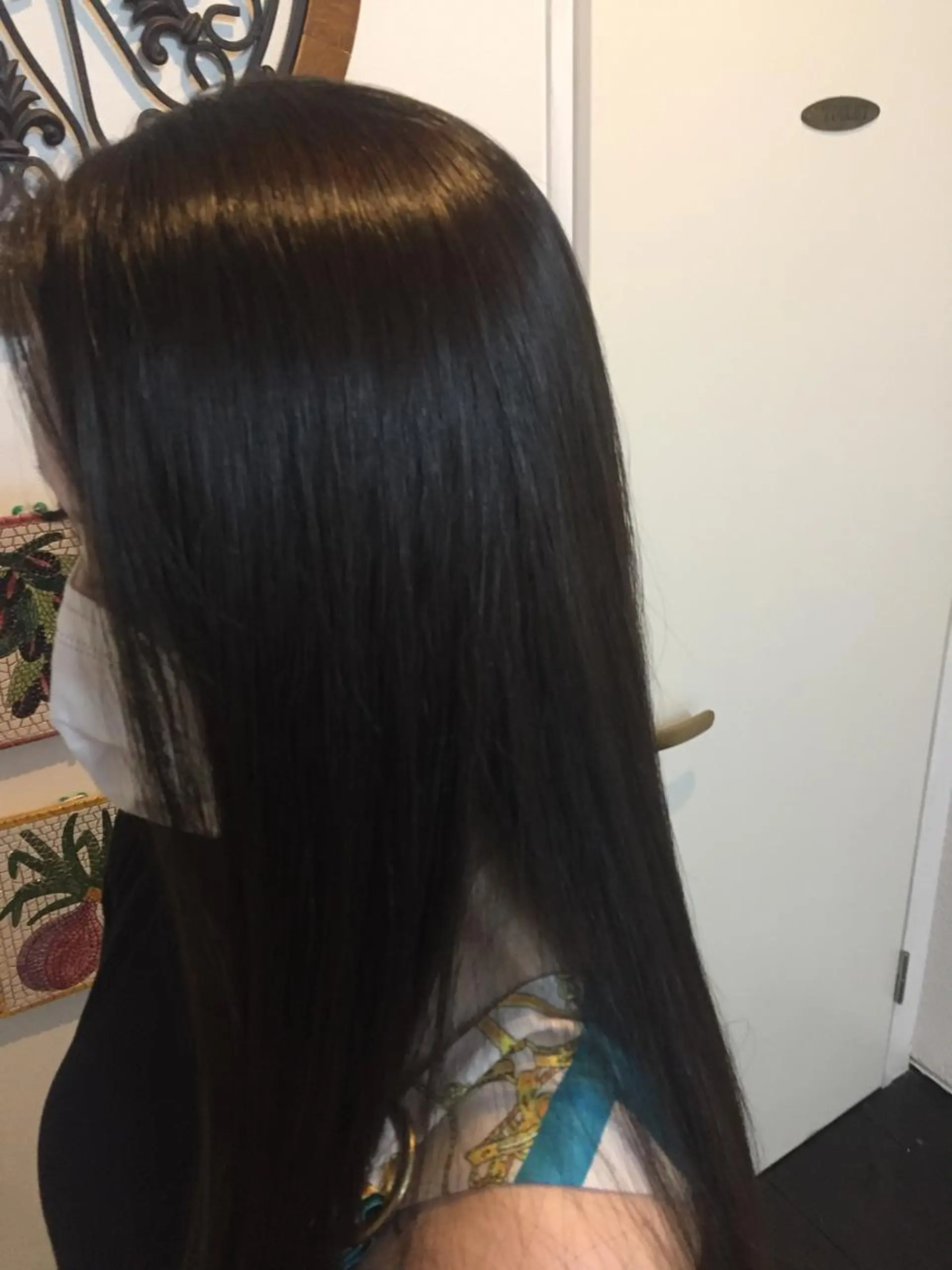 カラー パーマ 縮毛矯正 中山 ルミ子のヘアスタイル