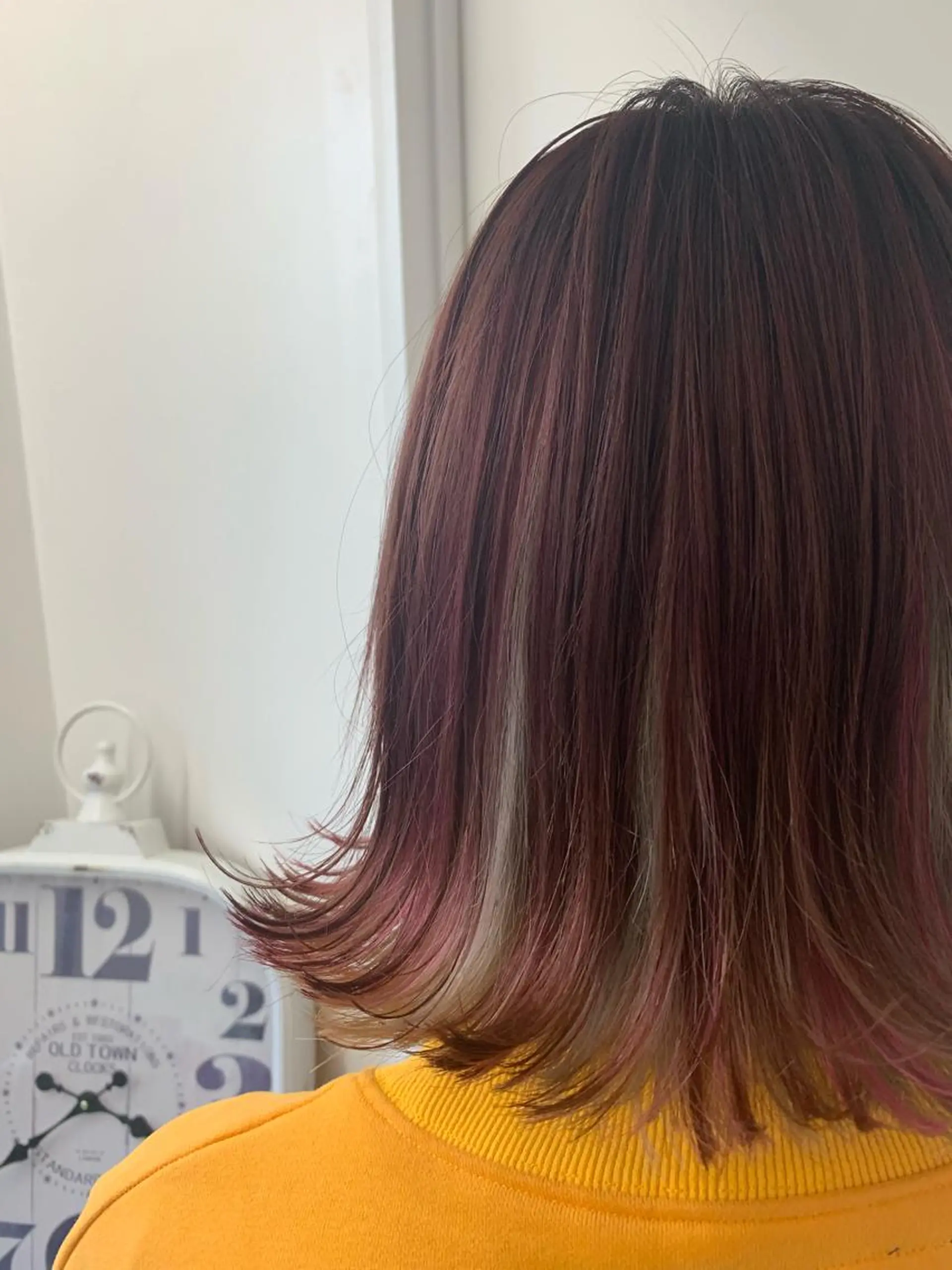 ミディアム 家田 竜のヘアスタイル