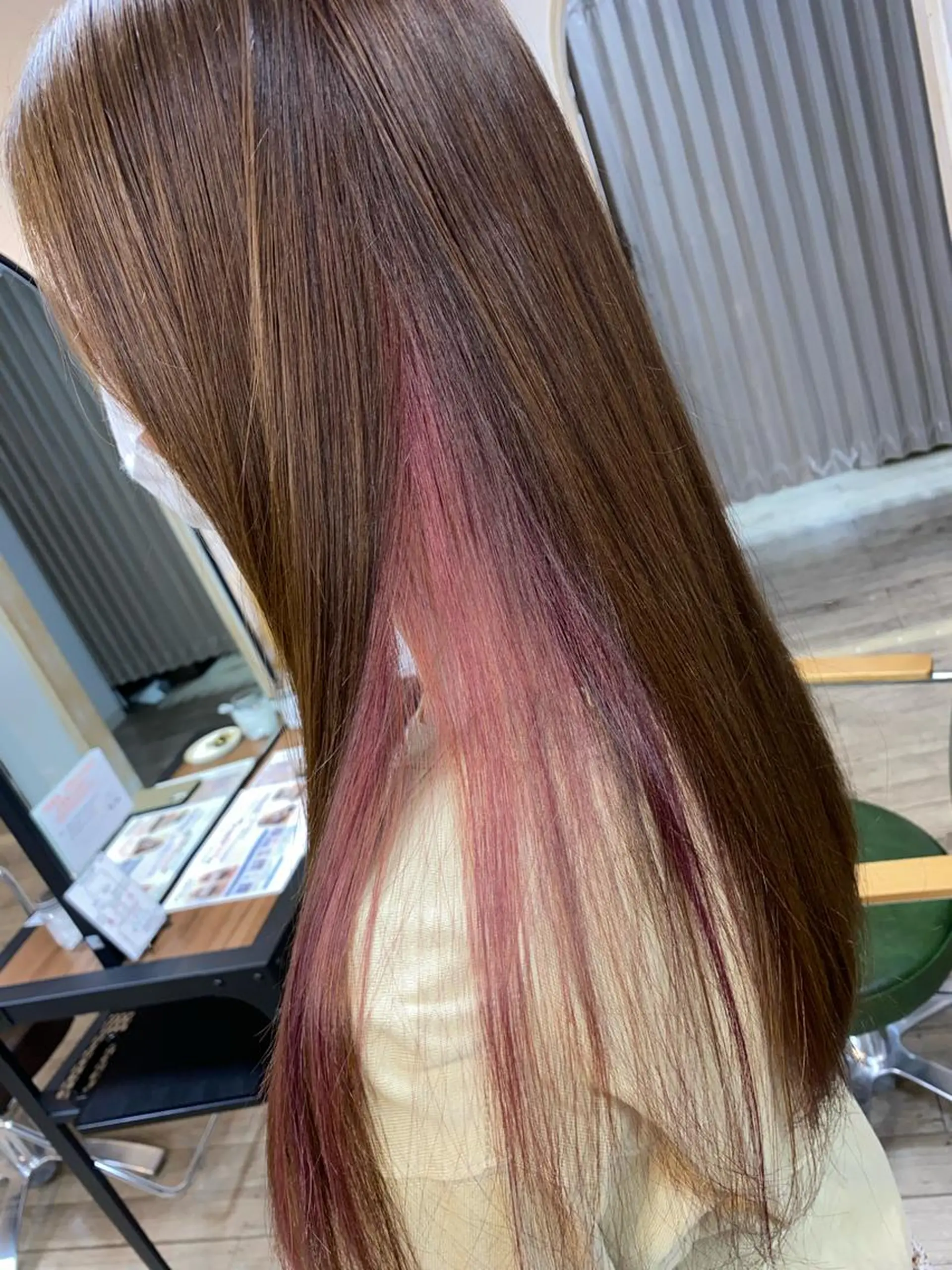 ロング カラー インナーカラー 髪質改善 トリートメント ku-to 北浦和店所属・✨ミニボブ特化✨ ✂︎Raimu✂︎のヘアスタイル