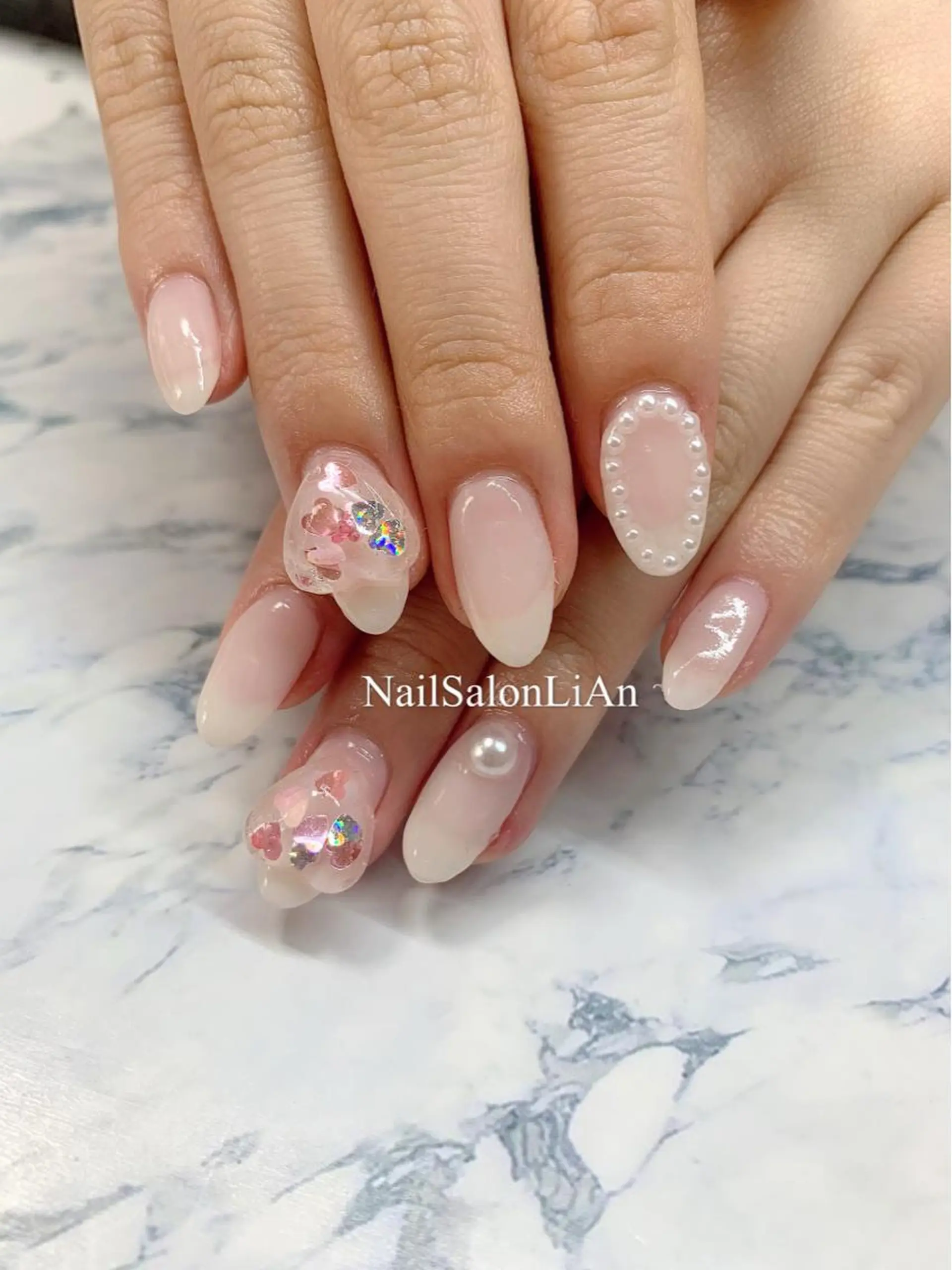 ネイル ハンドネイル NailSalon LiAnのネイルデザイン