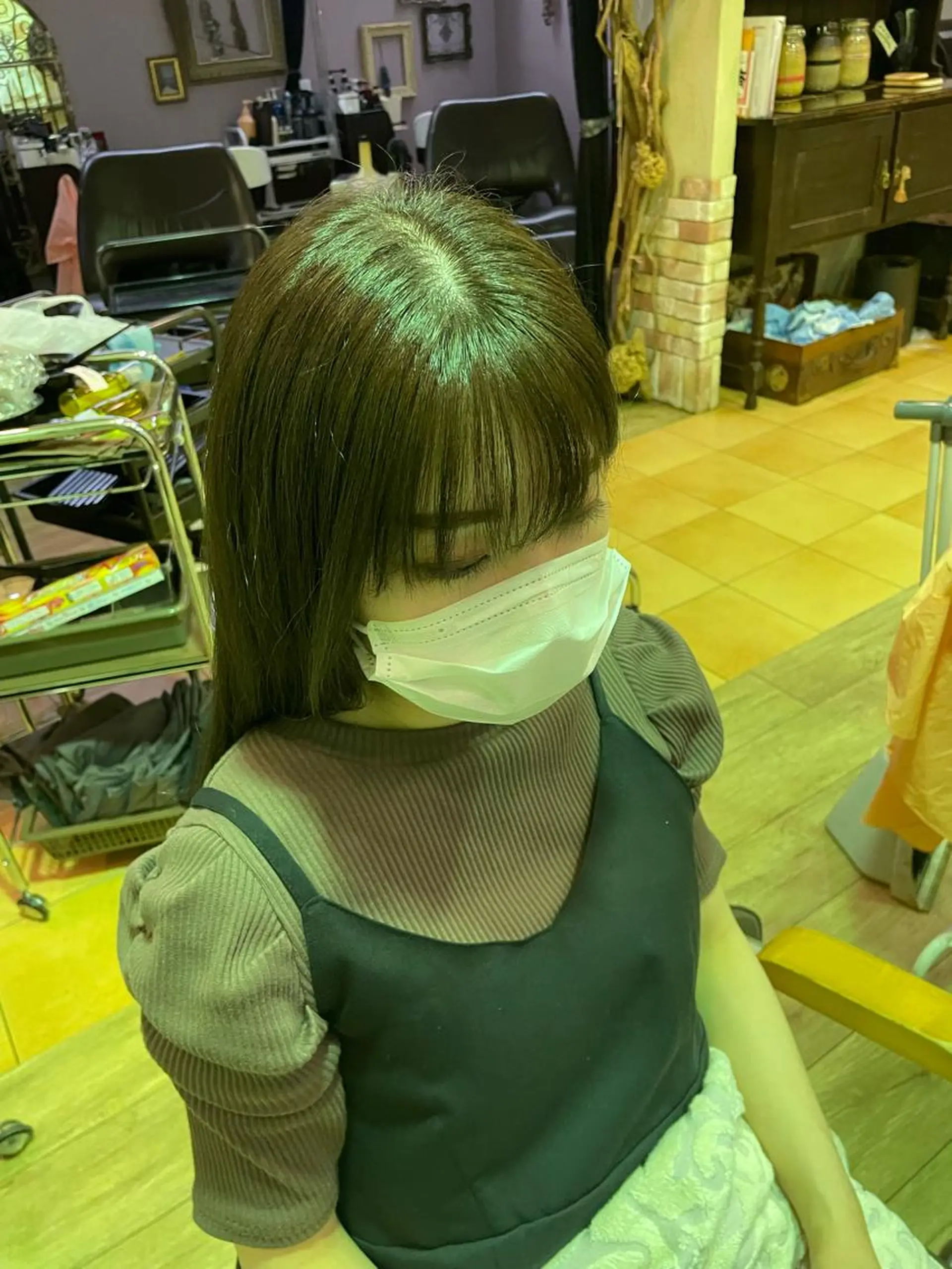ロング hair make echo滿木あい花のヘアスタイル