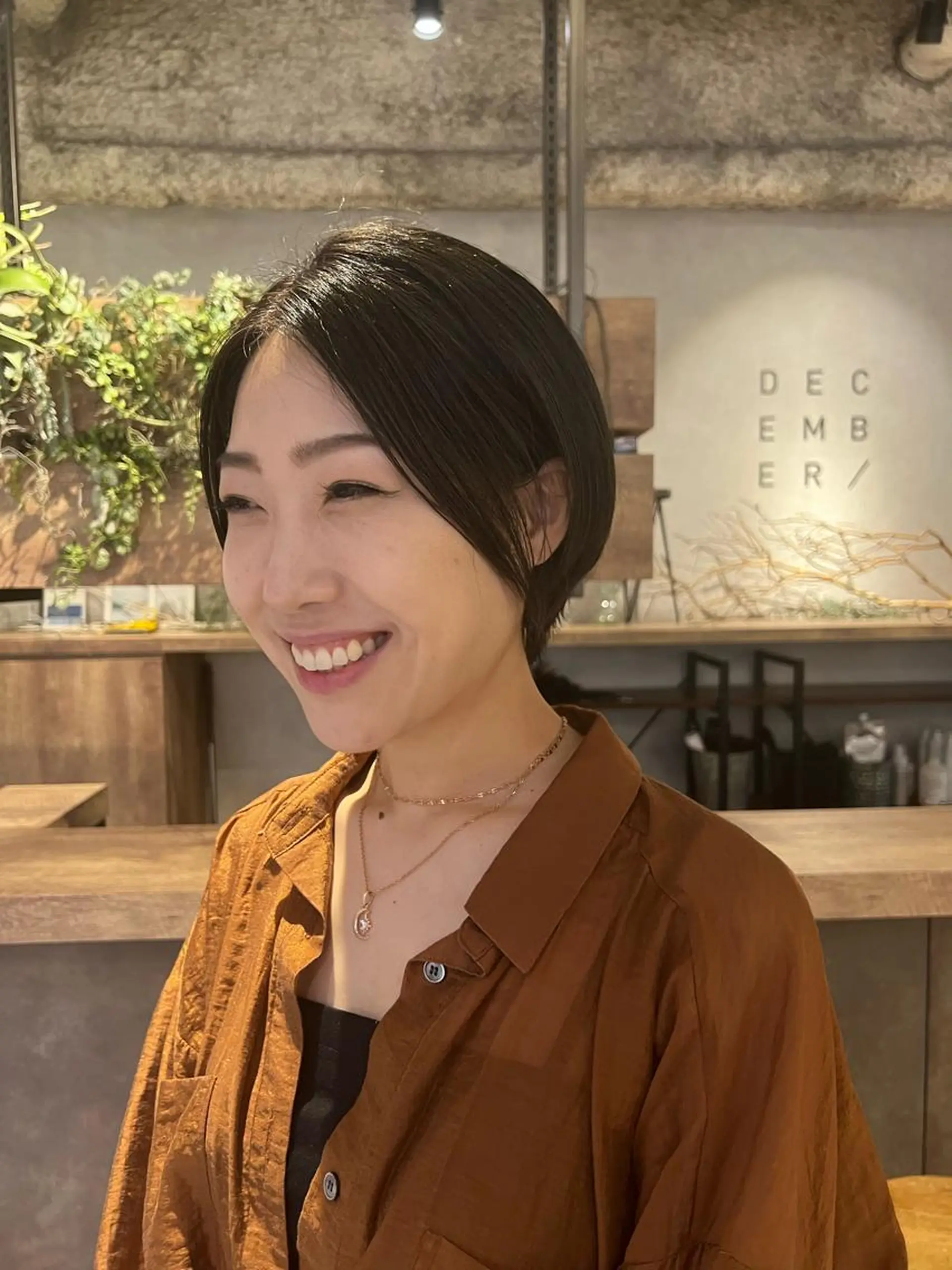 ショート シャドウパーマ No.1うえちりくのヘアスタイル