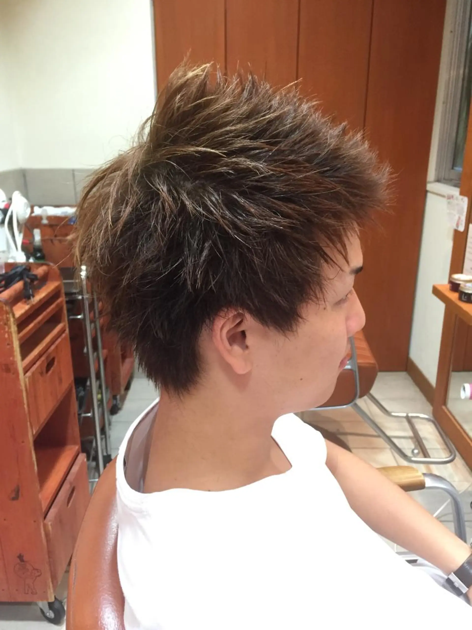 ショート ミディアム メンズ 可愛いを作る神 ナオヒロのヘアスタイル