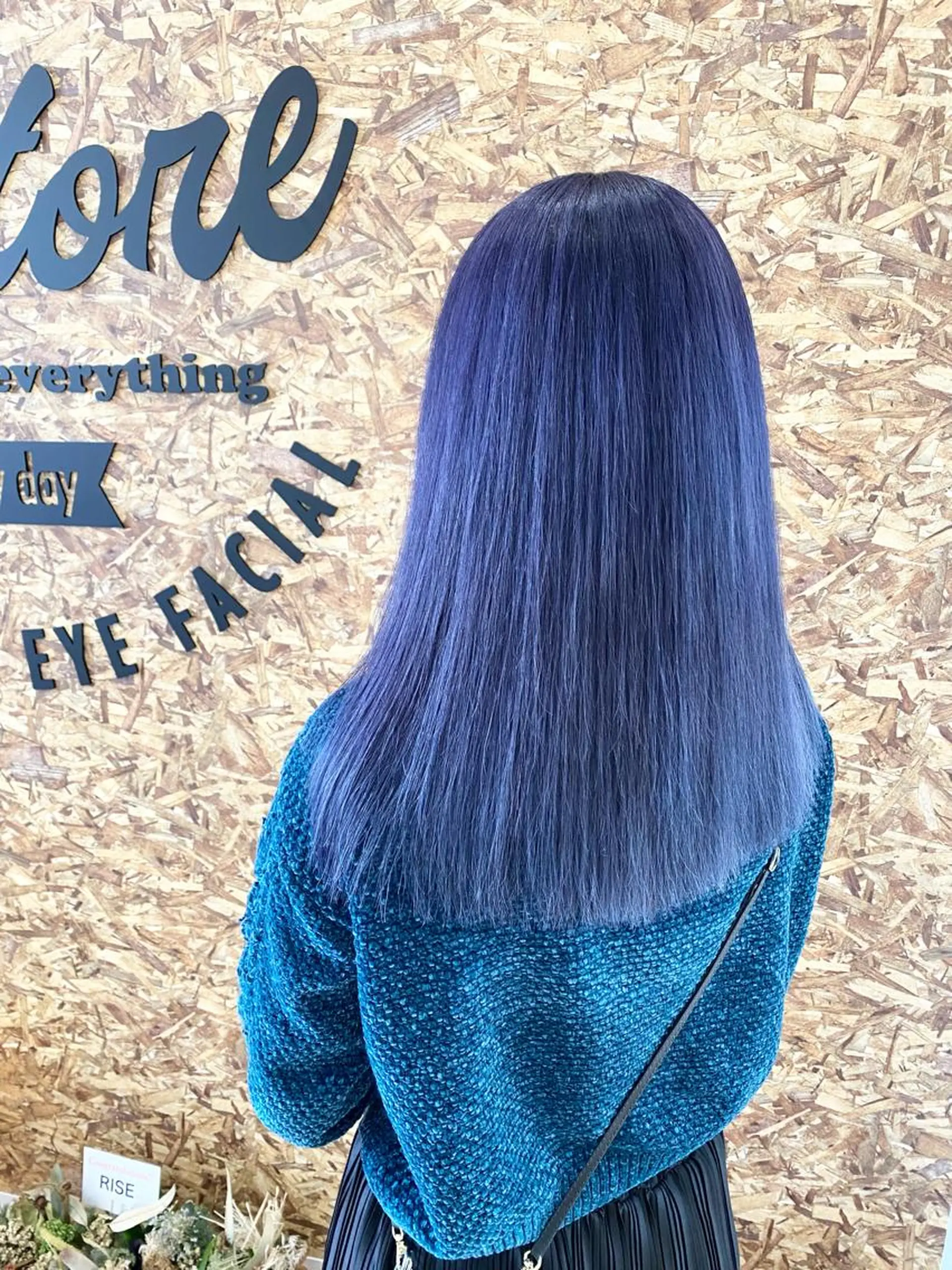 セミロング ケアブリーチ 黒瀬有汰のヘアスタイル