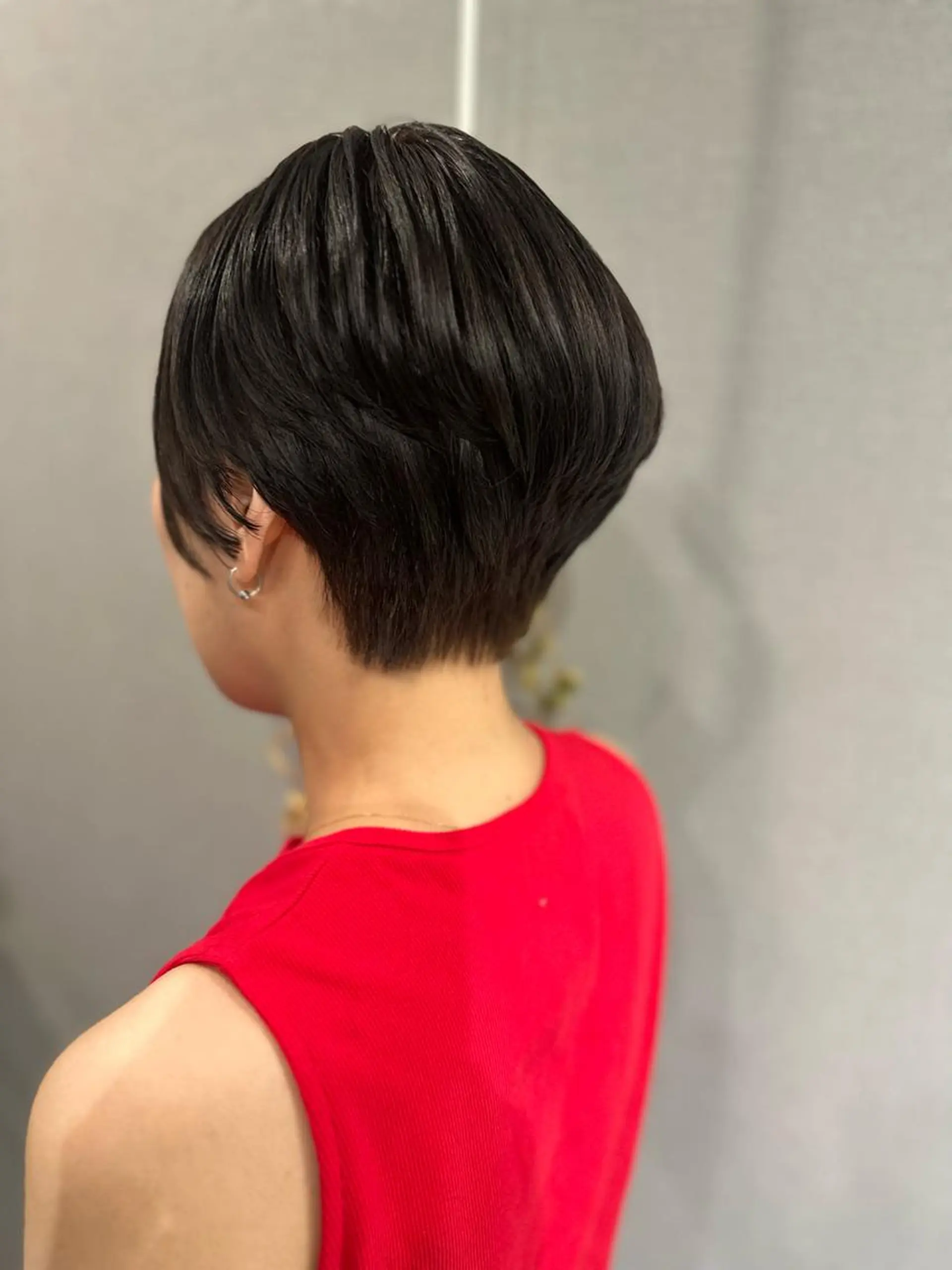 ショート カット ヘアカラー トリートメント K Harukaのヘアスタイル