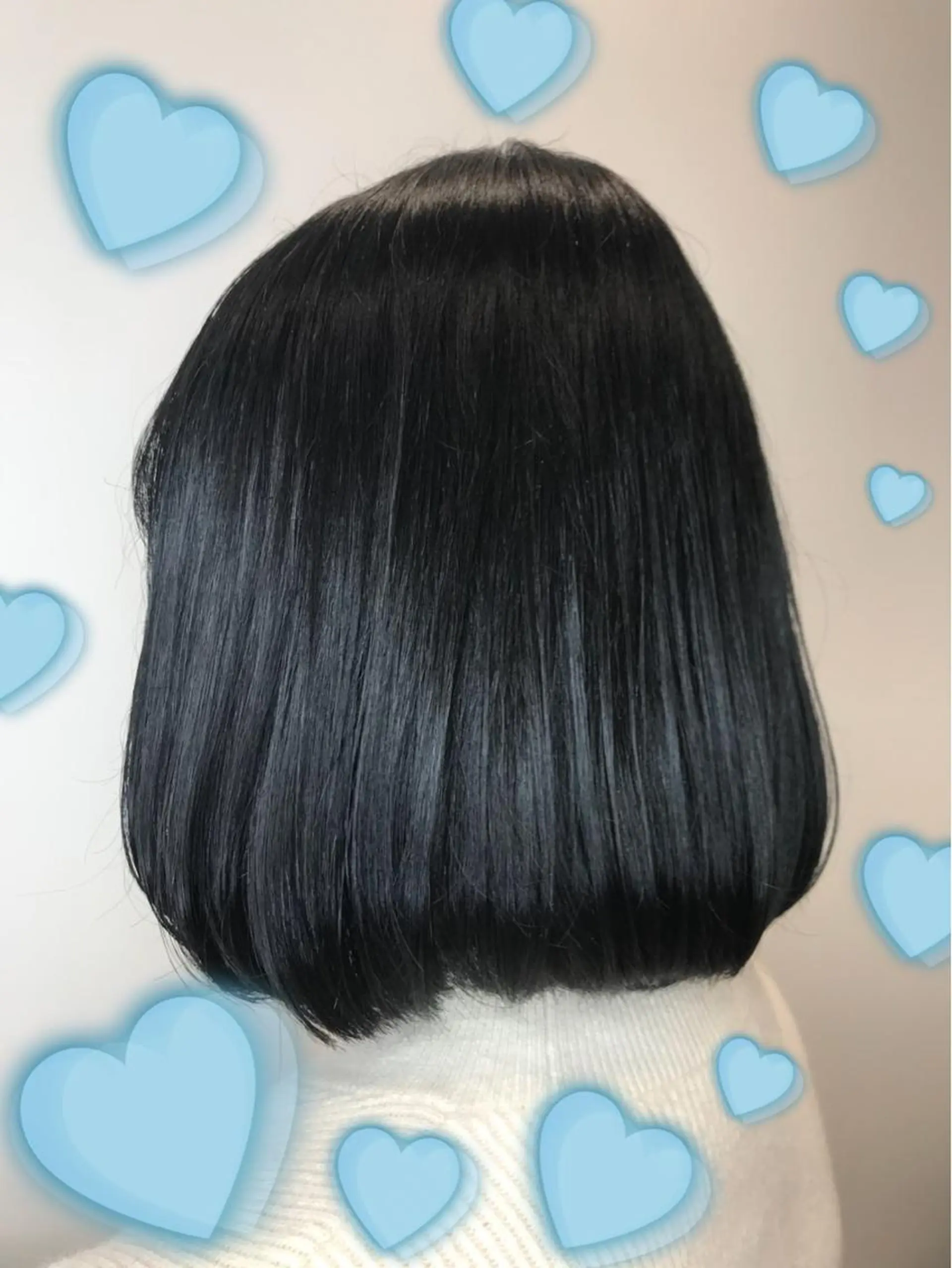 カラー ネイビーカラー 新宿駅近♡個室 ♡関口三都季🌜のヘアスタイル