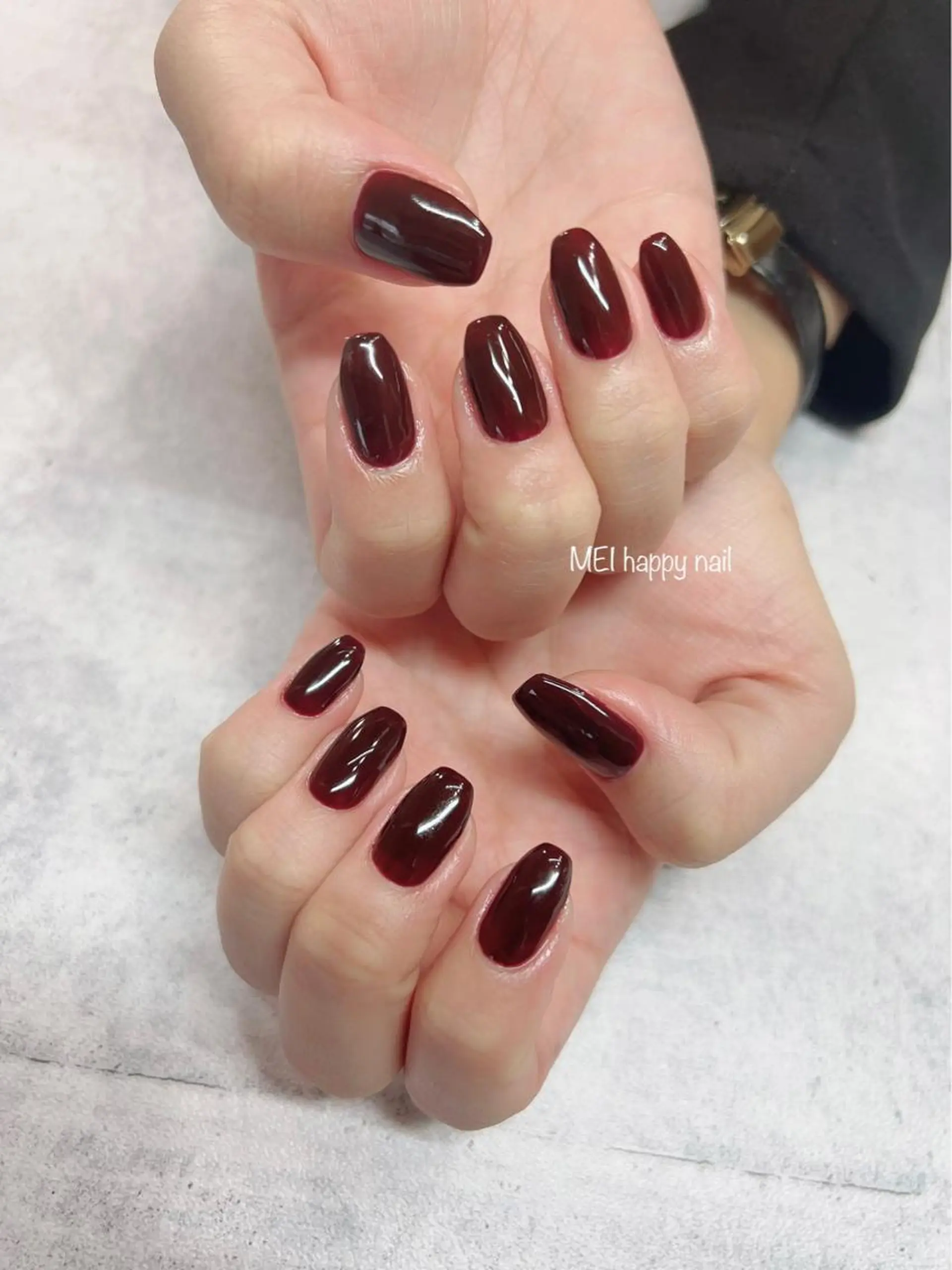 ネイル 北浦和 自爪育成ケアのネイルデザイン