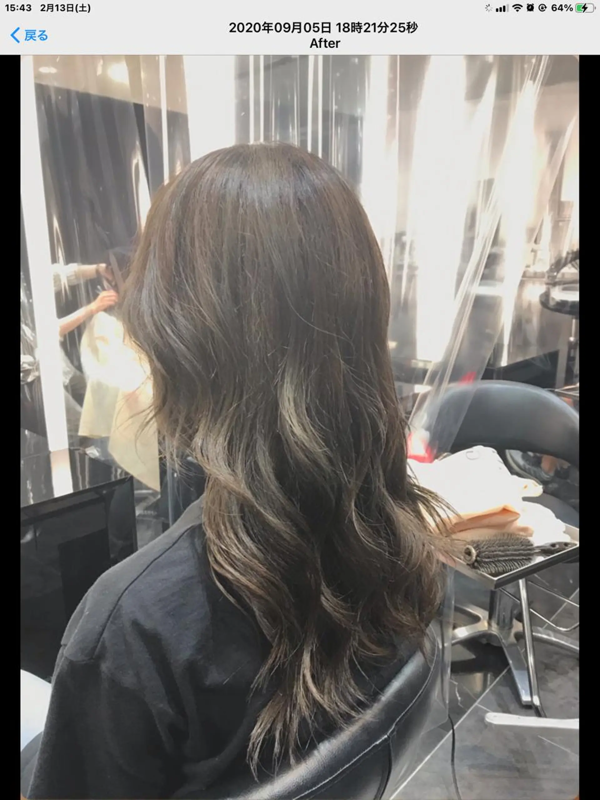 ロング カラー Annon プライベートサロンのヘアスタイル