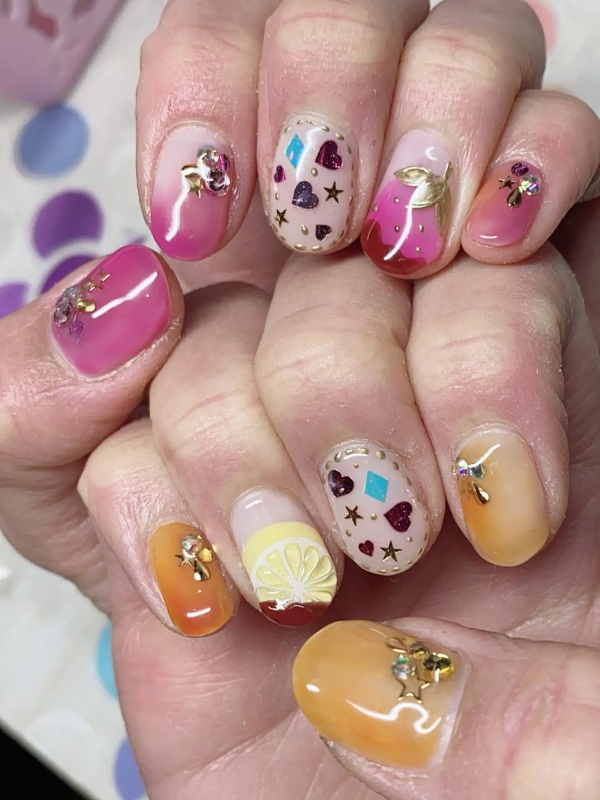 ネイル 田口 美奈のヘアスタイル