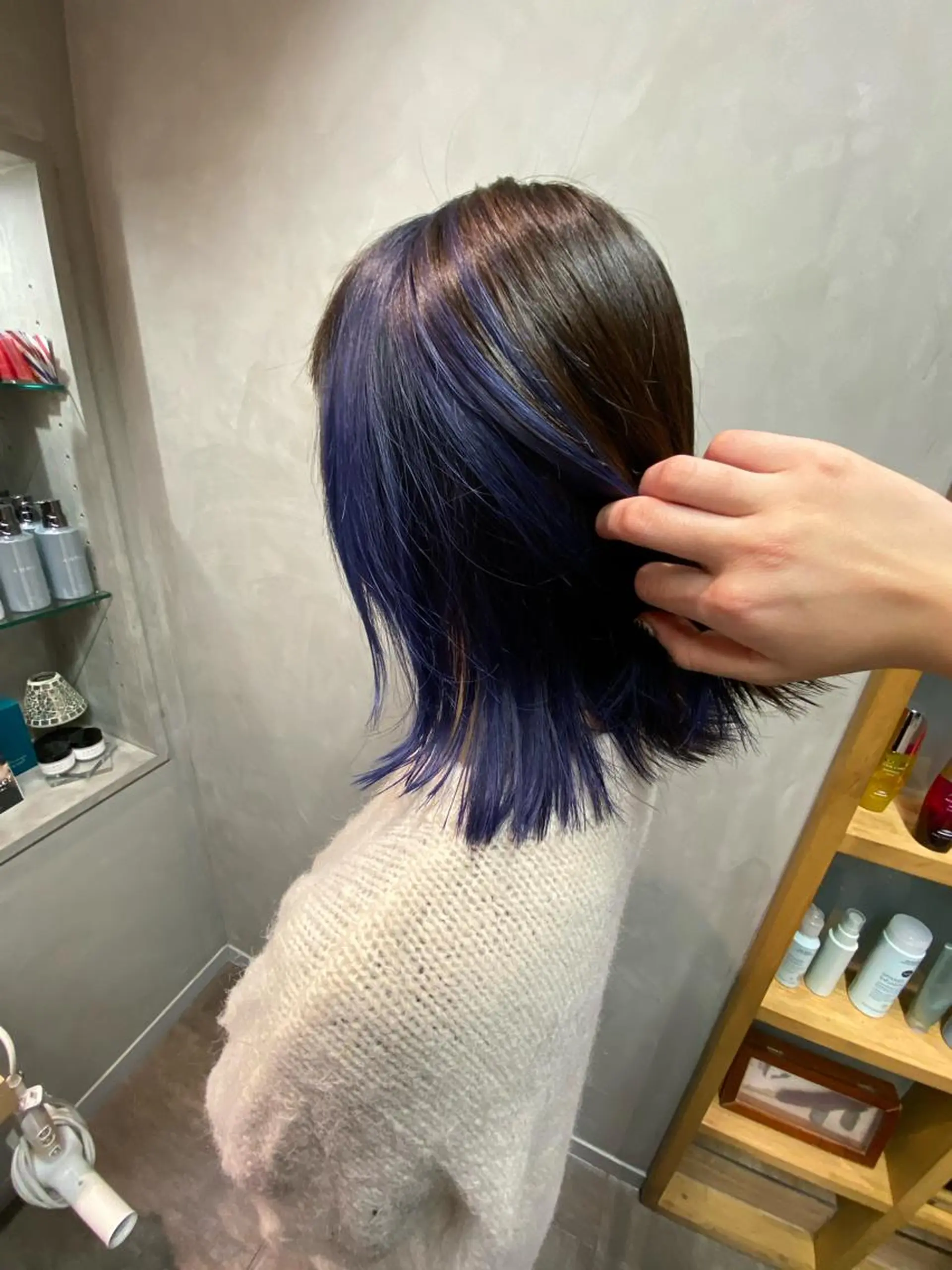 セミロング カラー ヘアアレンジ 🎀 amii Hitomi  🎀のマツエク・マツパデザイン